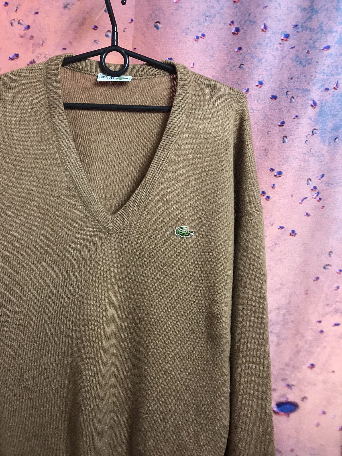 Lacoste Vintage Lacoste luxury sweater Size US XL / EU 56 / 4 - 1 Thumbnail