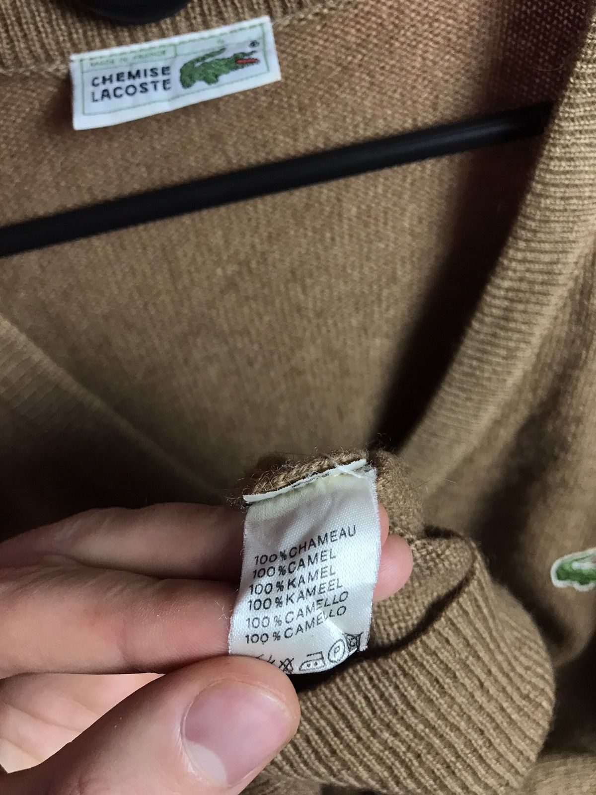 Lacoste Vintage Lacoste luxury sweater Size US XL / EU 56 / 4 - 6 Thumbnail