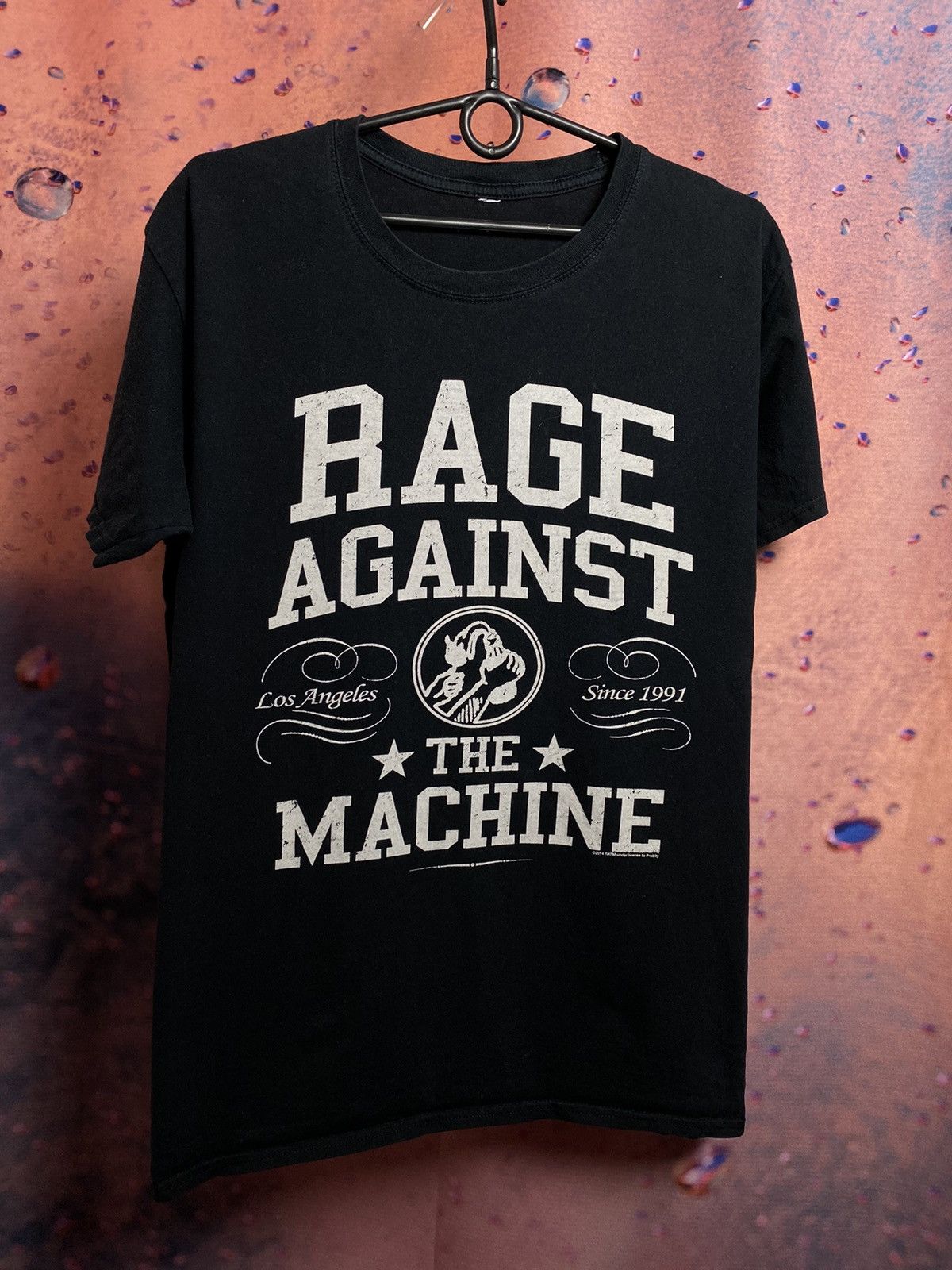Band Tees × Vintage Vintage Rage Againts The Machine band rock tee Size US M / EU 48-50 / 2 - 2 Thumbnail