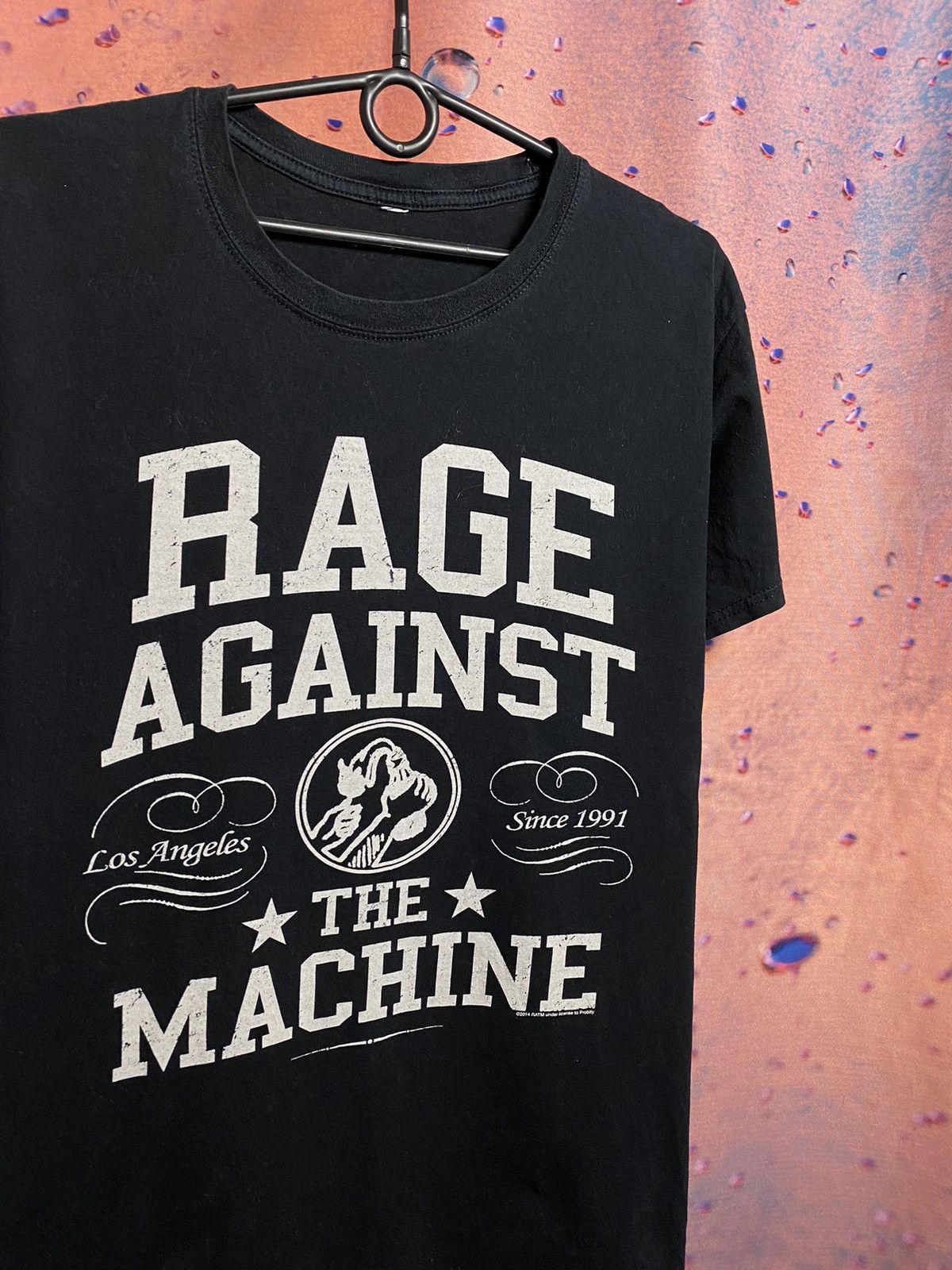 Band Tees × Vintage Vintage Rage Againts The Machine band rock tee Size US M / EU 48-50 / 2 - 1 Thumbnail