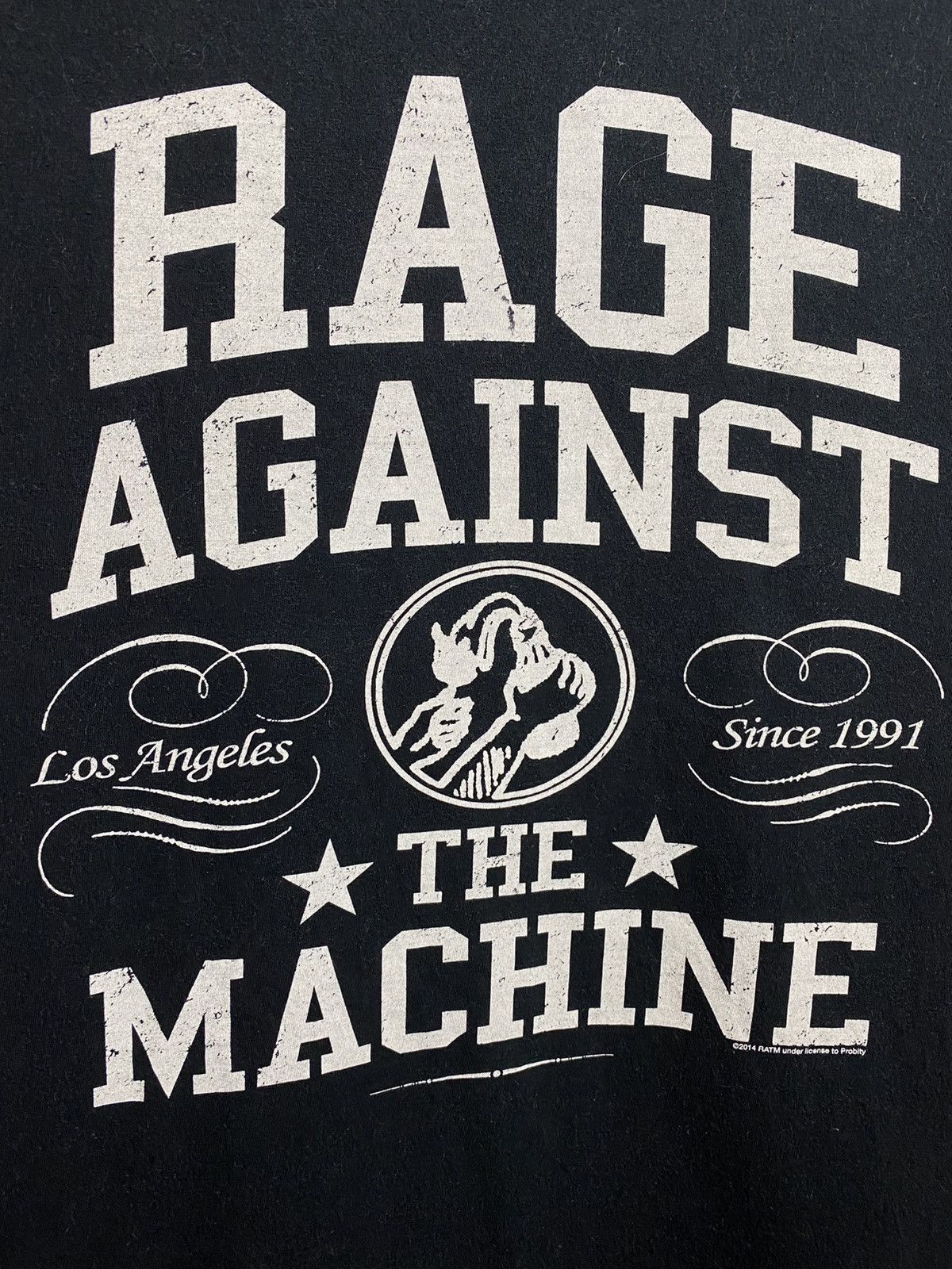 Band Tees × Vintage Vintage Rage Againts The Machine band rock tee Size US M / EU 48-50 / 2 - 3 Thumbnail