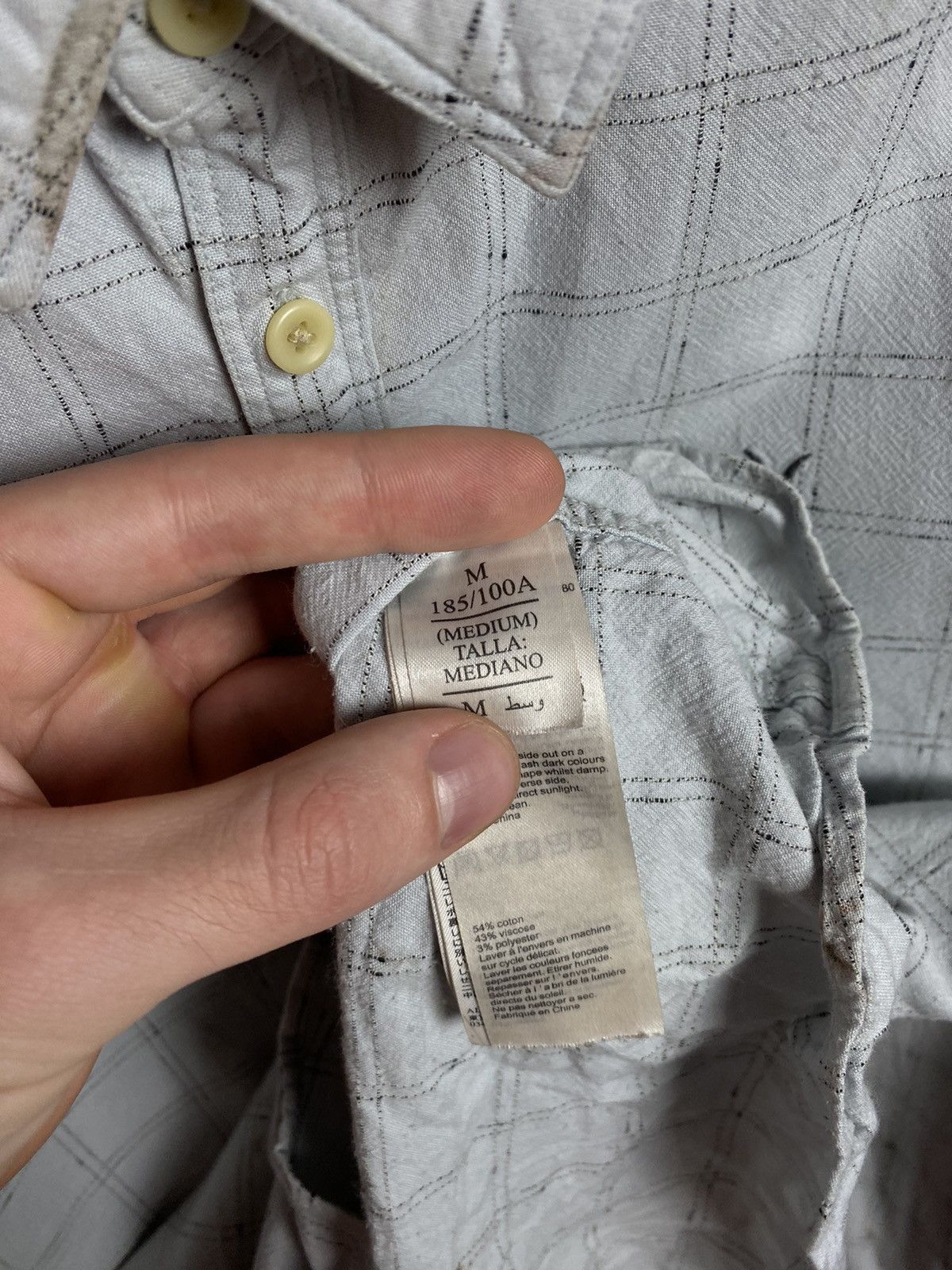 Allsaints Allsaints luxury streetwear shirt Size US M / EU 48-50 / 2 - 5 Thumbnail