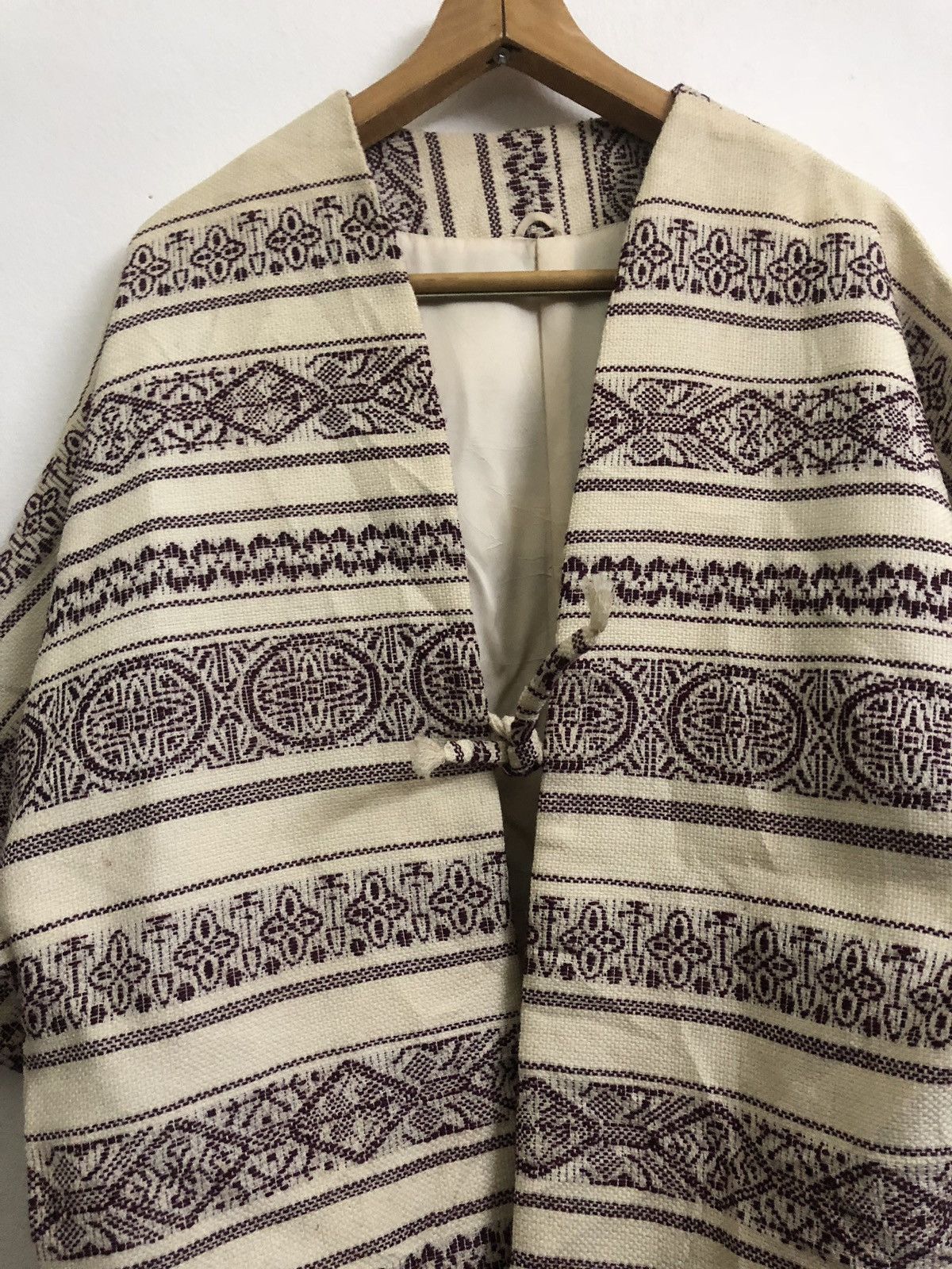 Japanese Brand Stripe Hanten Kimono Japan Japanese Traditional Wear Jacket Size US M / EU 48-50 / 2 - 4 Thumbnail