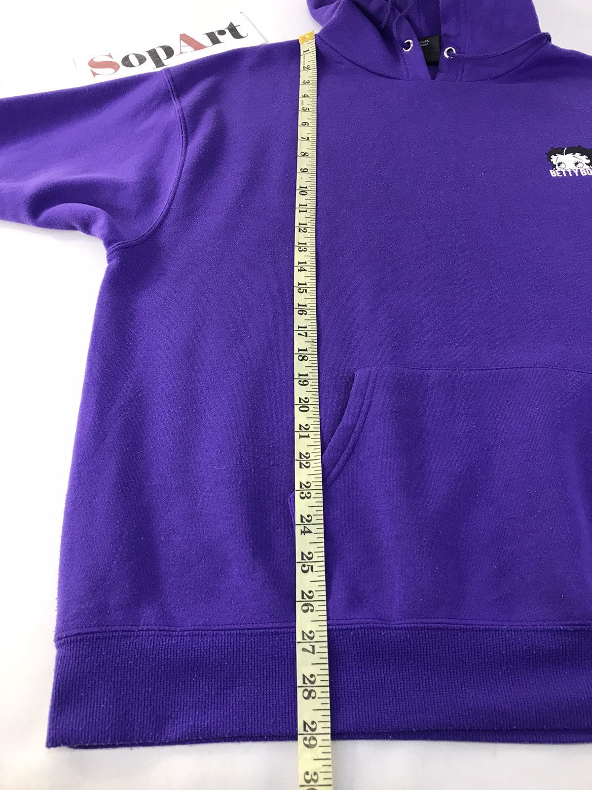 Anime Vintage Sweatshirt Hoodie Bettyboop Back Side Large Print Size US XXL / EU 58 / 5 - 10 Thumbnail