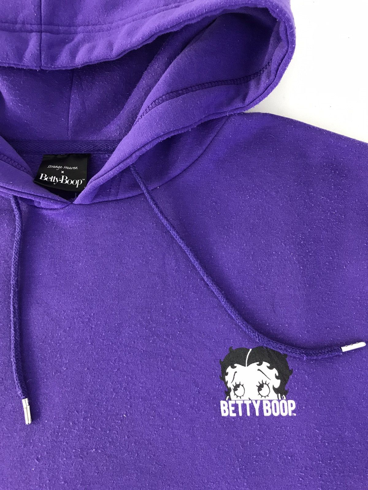 Anime Vintage Sweatshirt Hoodie Bettyboop Back Side Large Print Size US XXL / EU 58 / 5 - 4 Thumbnail