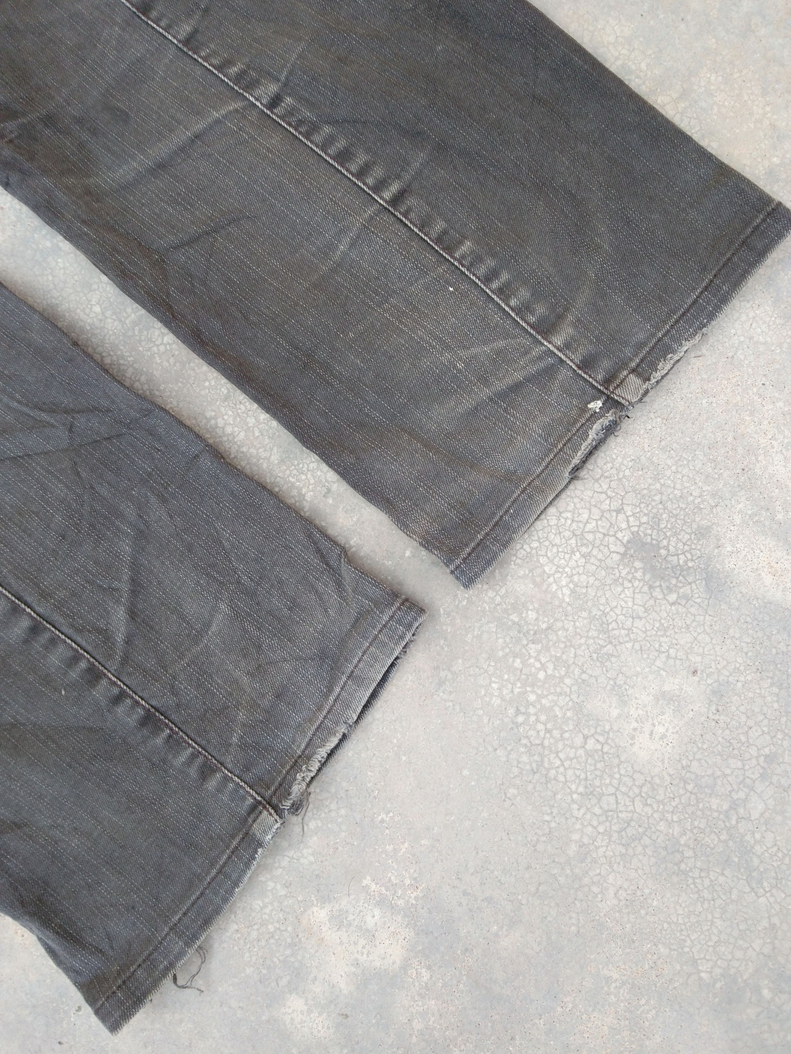 Japanese Brand Vintage Nicole Club For Men Boot Cut Distressed Jeans 32x30 Size US 32 / EU 48 - 6 Thumbnail