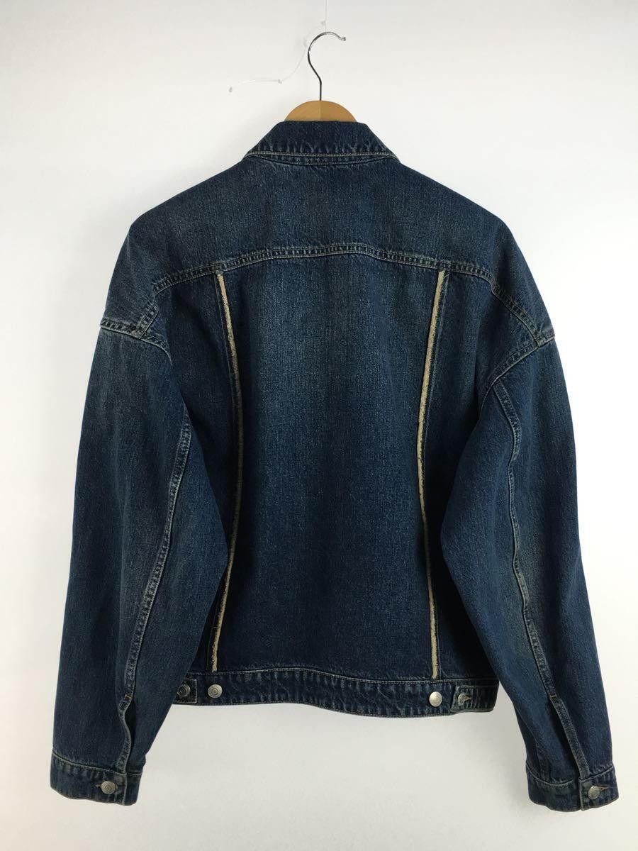 Alexander McQueen Wide Boxy Centre Seam Denim Jacket Size US M / EU 48-50 / 2 - 2 Thumbnail