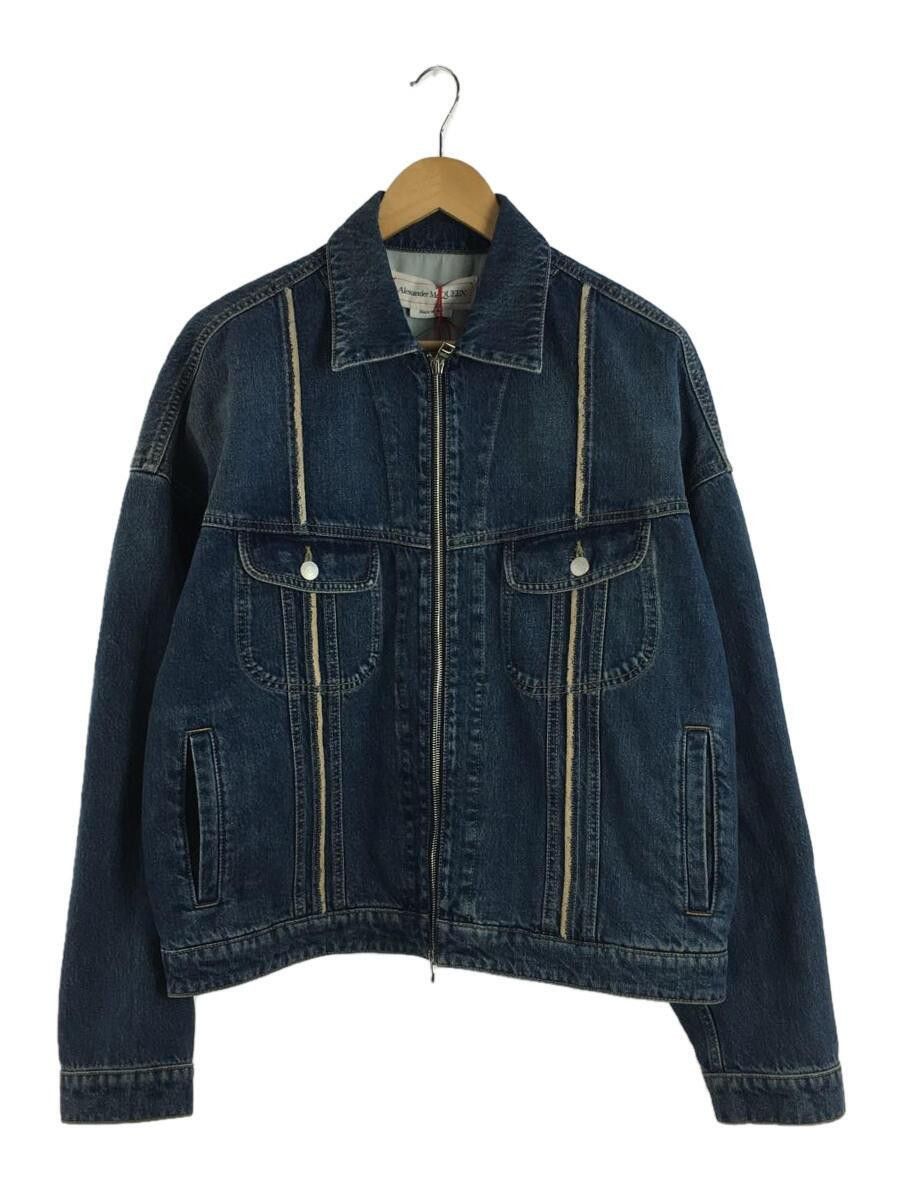 Wide Boxy Centre Seam Denim Jacket