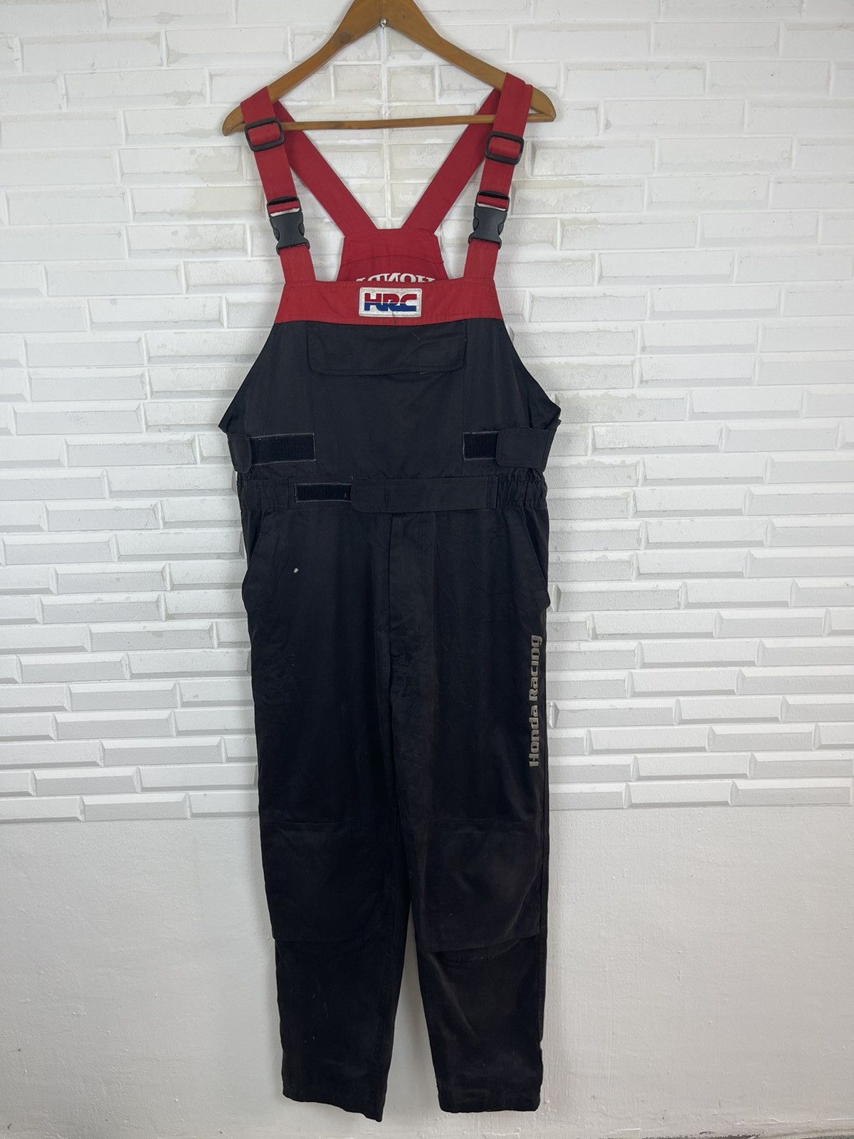 Honda × Vintage 90’s HONDA HRC Overall Racing Team Sparco Size US 30 / EU 46 - 4 Thumbnail