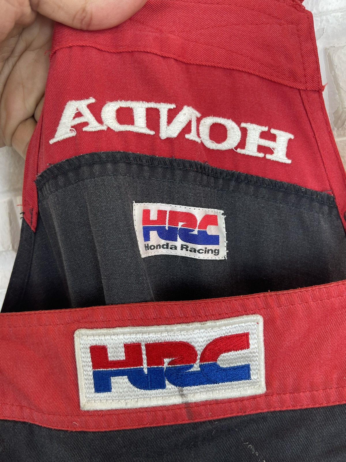 Honda × Vintage 90’s HONDA HRC Overall Racing Team Sparco Size US 30 / EU 46 - 3 Thumbnail