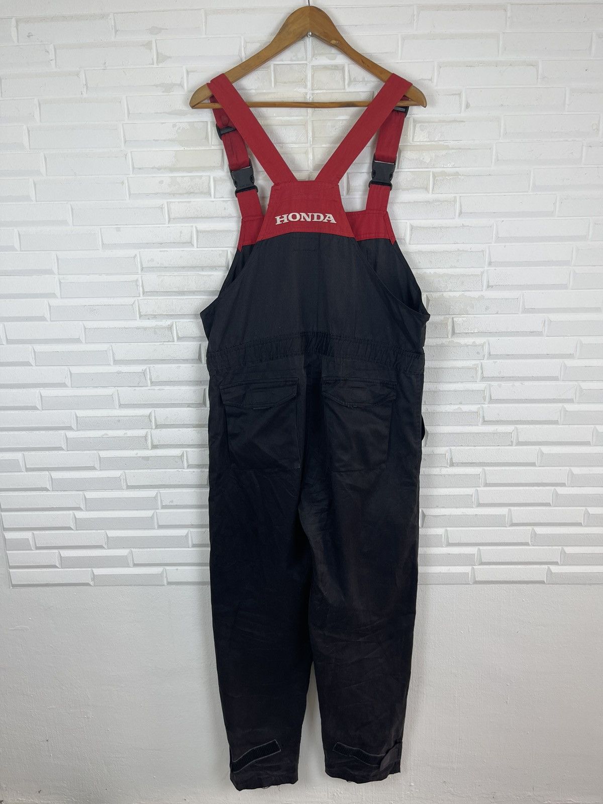 Honda × Vintage 90’s HONDA HRC Overall Racing Team Sparco Size US 30 / EU 46 - 7 Thumbnail