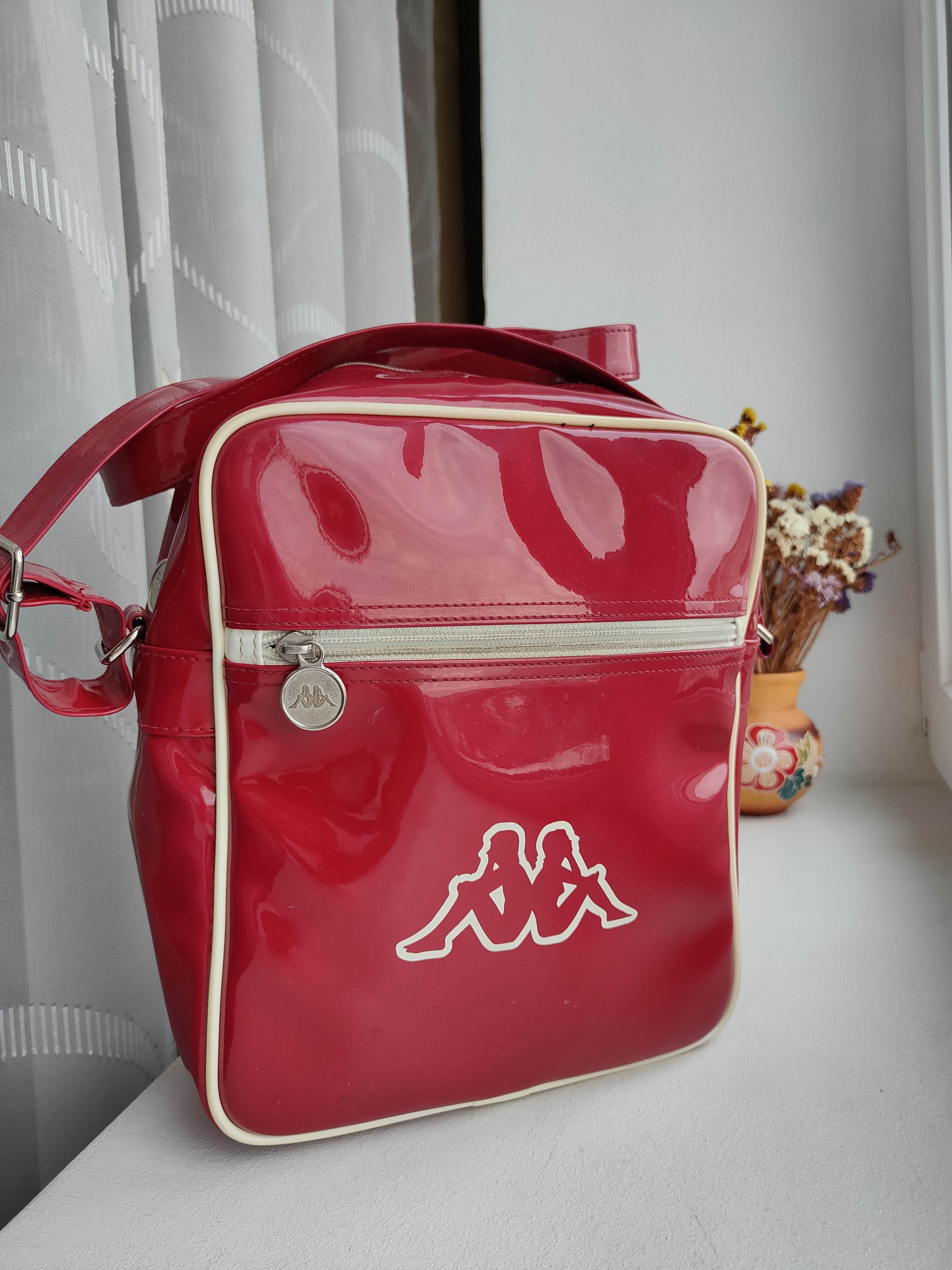 Kappa 90s Vintage bag Kappa messenger bag shoulder bag big logo Size ONE SIZE - 1 Thumbnail