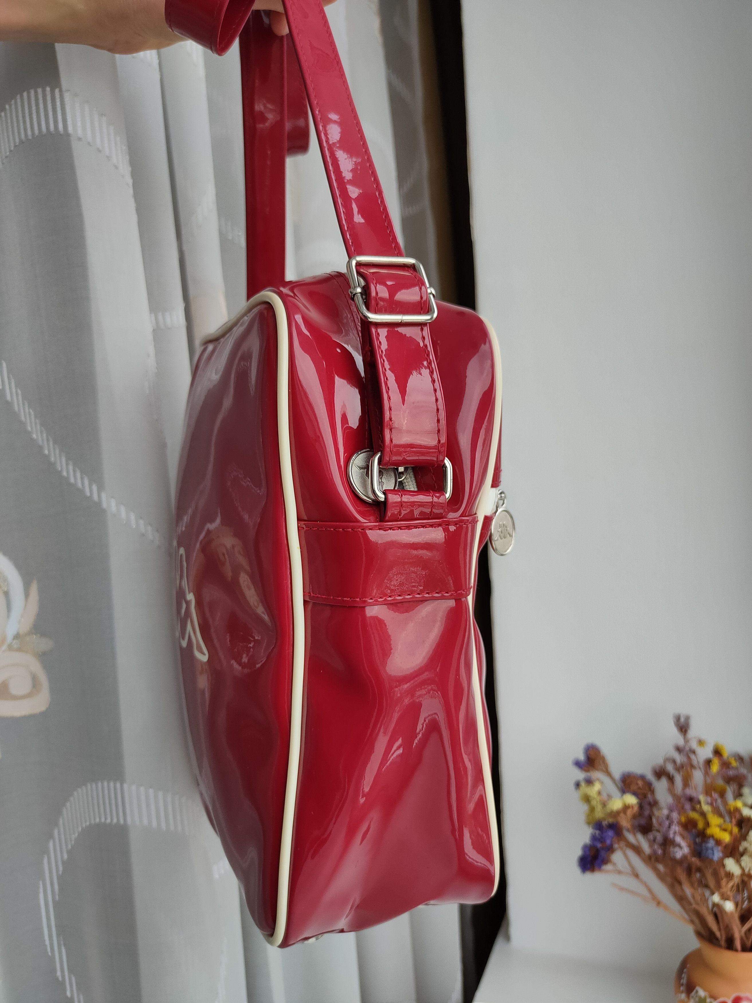 Kappa 90s Vintage bag Kappa messenger bag shoulder bag big logo Size ONE SIZE - 3 Thumbnail