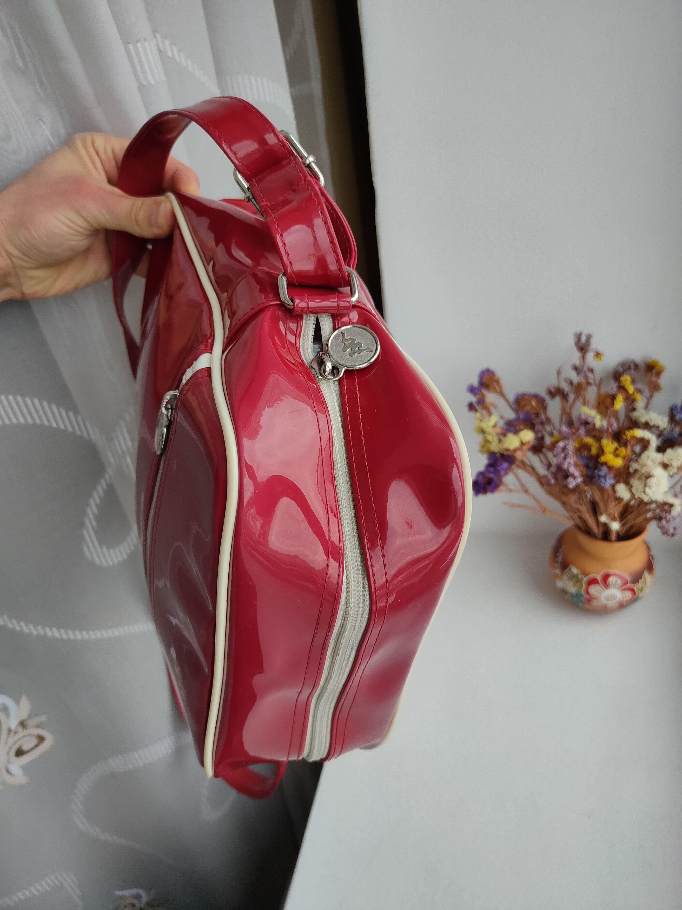 Kappa 90s Vintage bag Kappa messenger bag shoulder bag big logo Size ONE SIZE - 4 Thumbnail