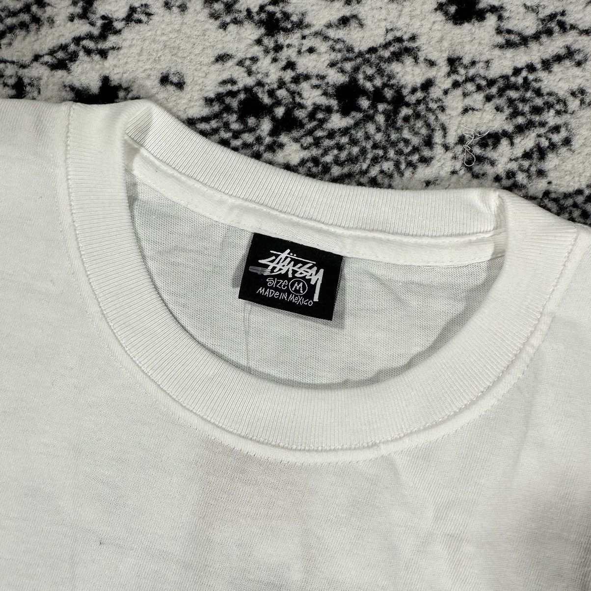 Our Legacy × Stussy SURFMAN 2 OUR LEGACY WHITE TEE - MEDIUM Size US M / EU 48-50 / 2 - 5 Thumbnail