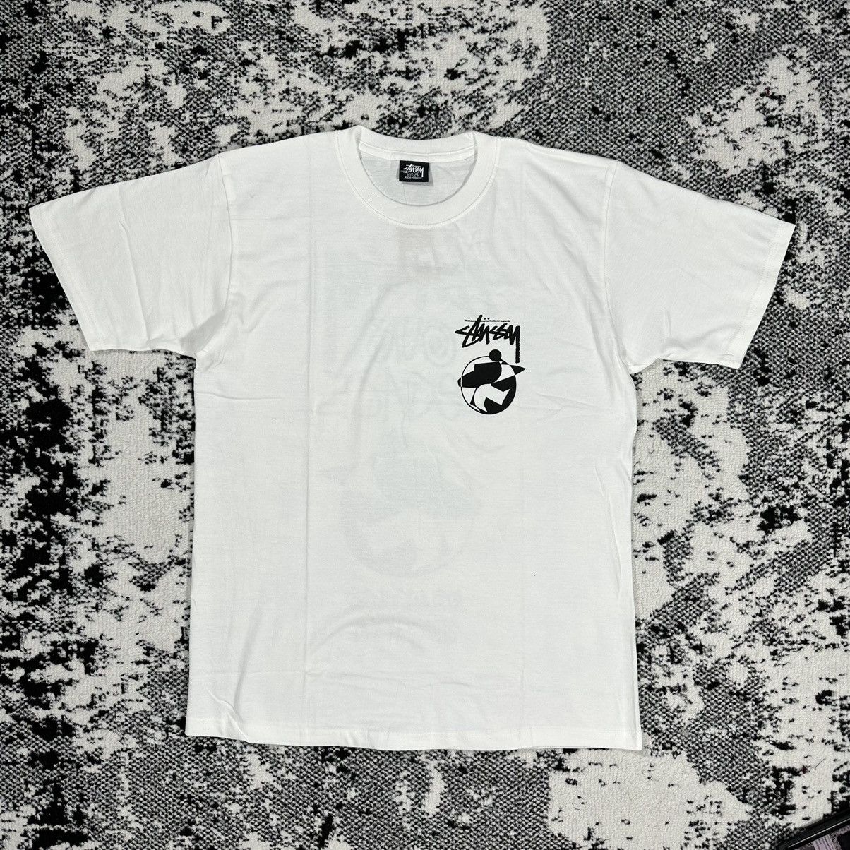 Our Legacy × Stussy SURFMAN 2 OUR LEGACY WHITE TEE - MEDIUM Size US M / EU 48-50 / 2 - 2 Thumbnail
