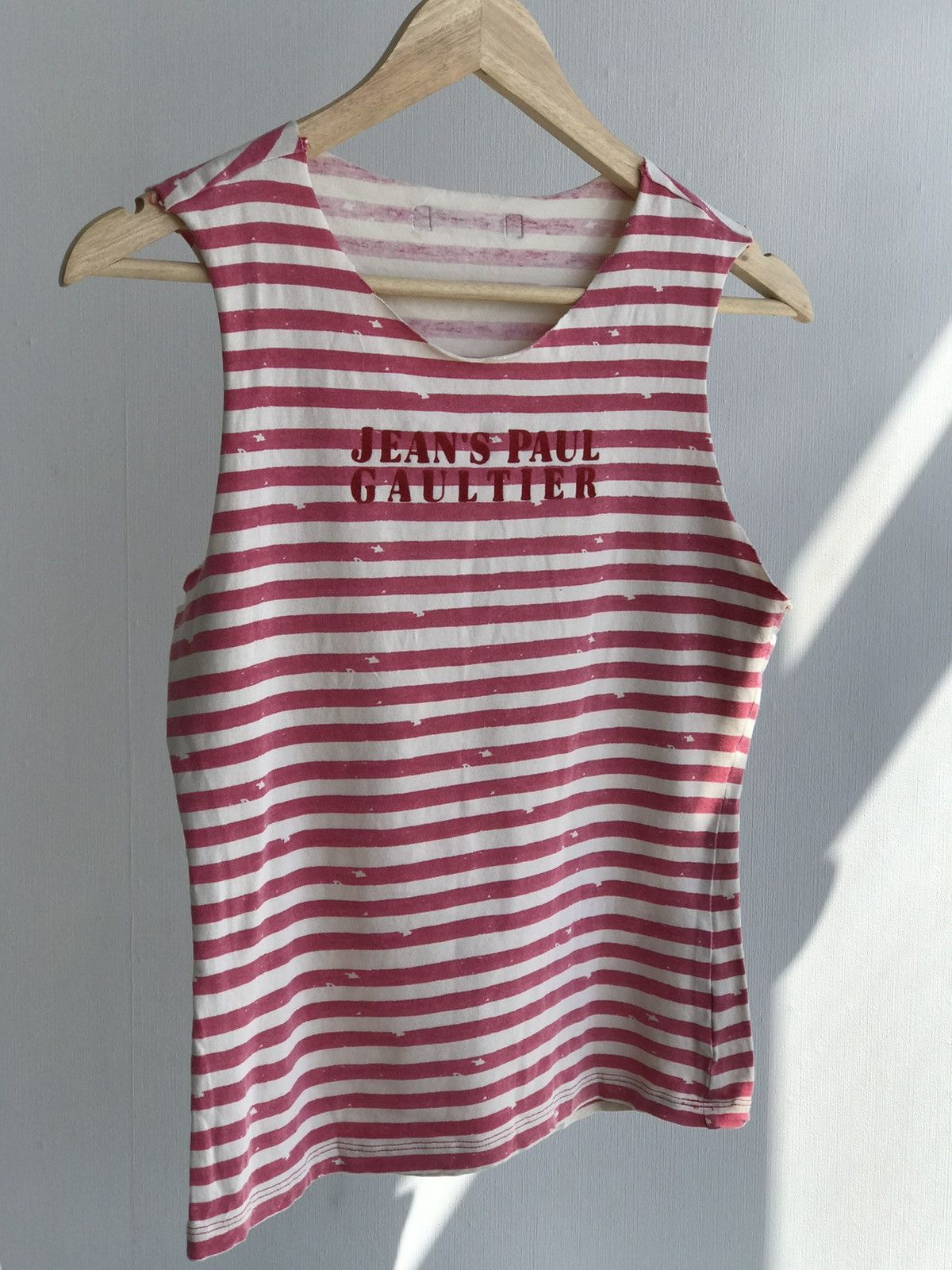 Jean Paul Gaultier × Vintage JPG Tank Top Size US S / EU 44-46 / 1 - 1 Thumbnail