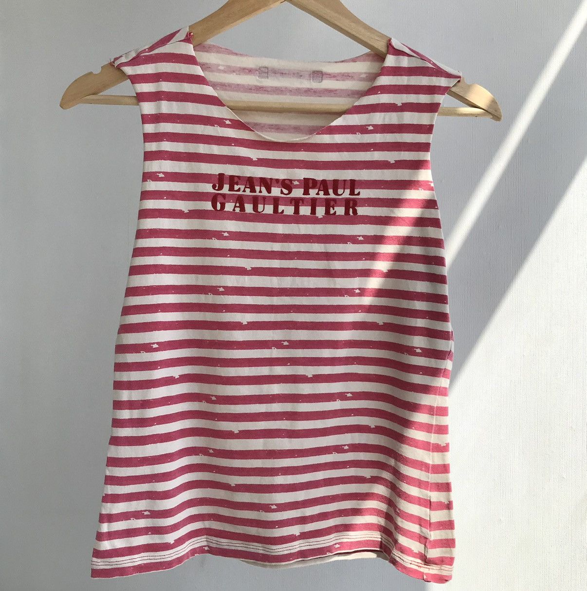 Jean Paul Gaultier × Vintage JPG Tank Top Size US S / EU 44-46 / 1 - 2 Thumbnail