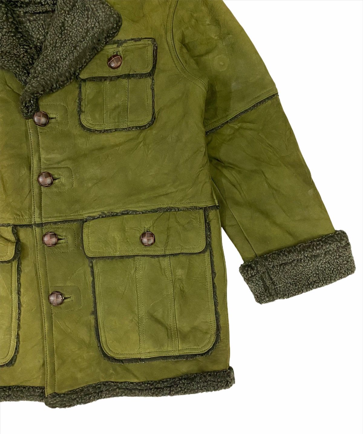 Vintage Vintage Merton Oxford Sherpa Lined Leather Jacket Size US M / EU 48-50 / 2 - 6 Thumbnail