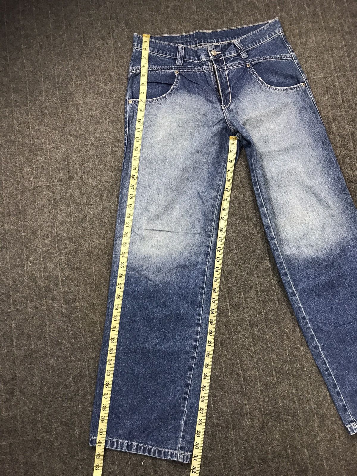 Polo Ralph Lauren × Vintage Polo Sport Regular Straight Cut Pants Denim Simple Jeans Size US 33 - 8 Thumbnail