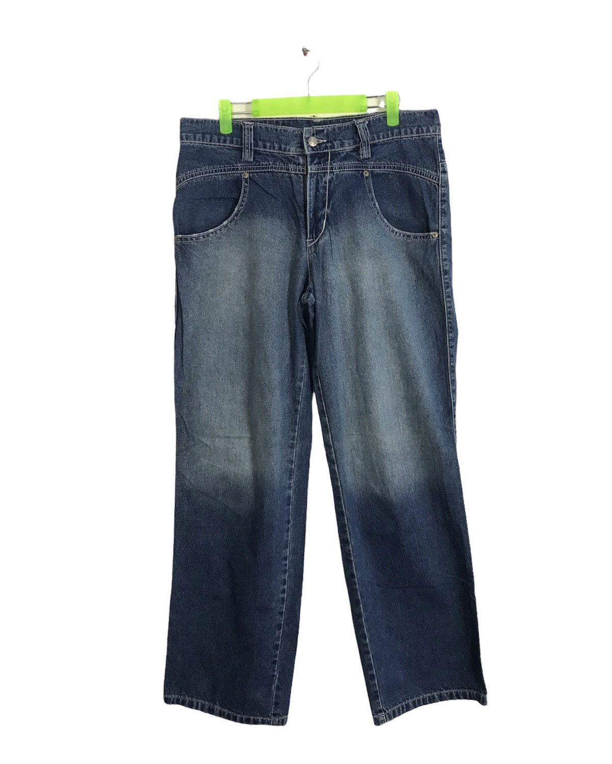 Polo Ralph Lauren × Vintage Polo Sport Regular Straight Cut Pants Denim Simple Jeans Size US 33 - 2 Thumbnail
