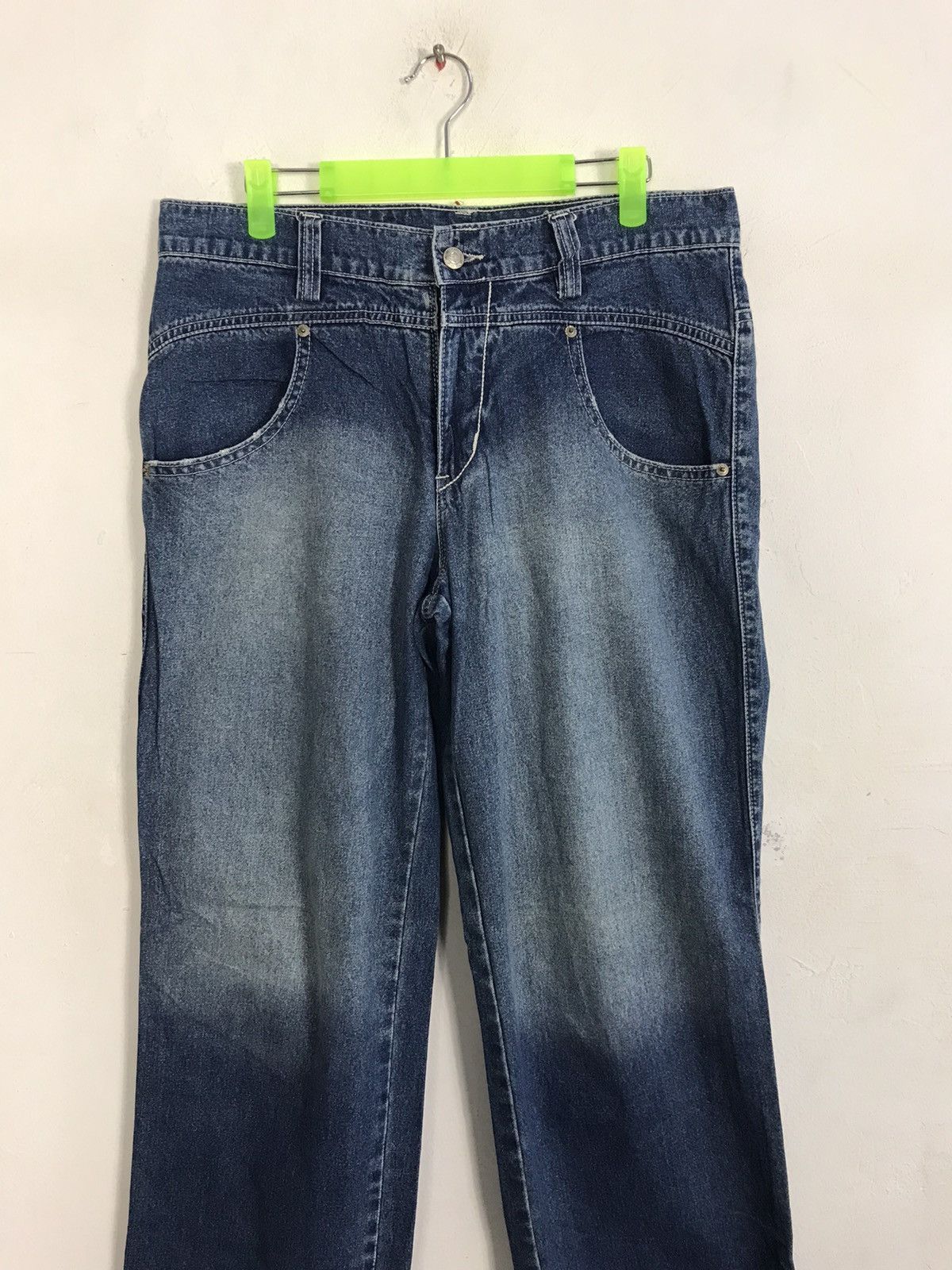 Polo Ralph Lauren × Vintage Polo Sport Regular Straight Cut Pants Denim Simple Jeans Size US 33 - 3 Thumbnail
