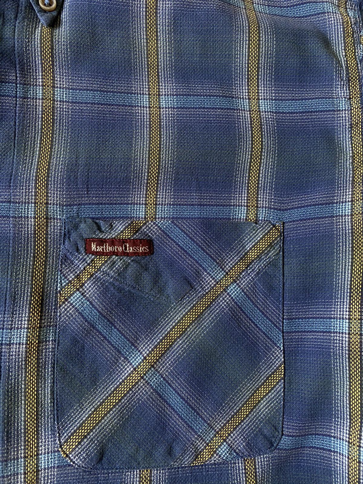 Marlboro Vintage Marlboro Classics Plaid Shirt- 1990s Size US M / EU 48-50 / 2 - 3 Thumbnail