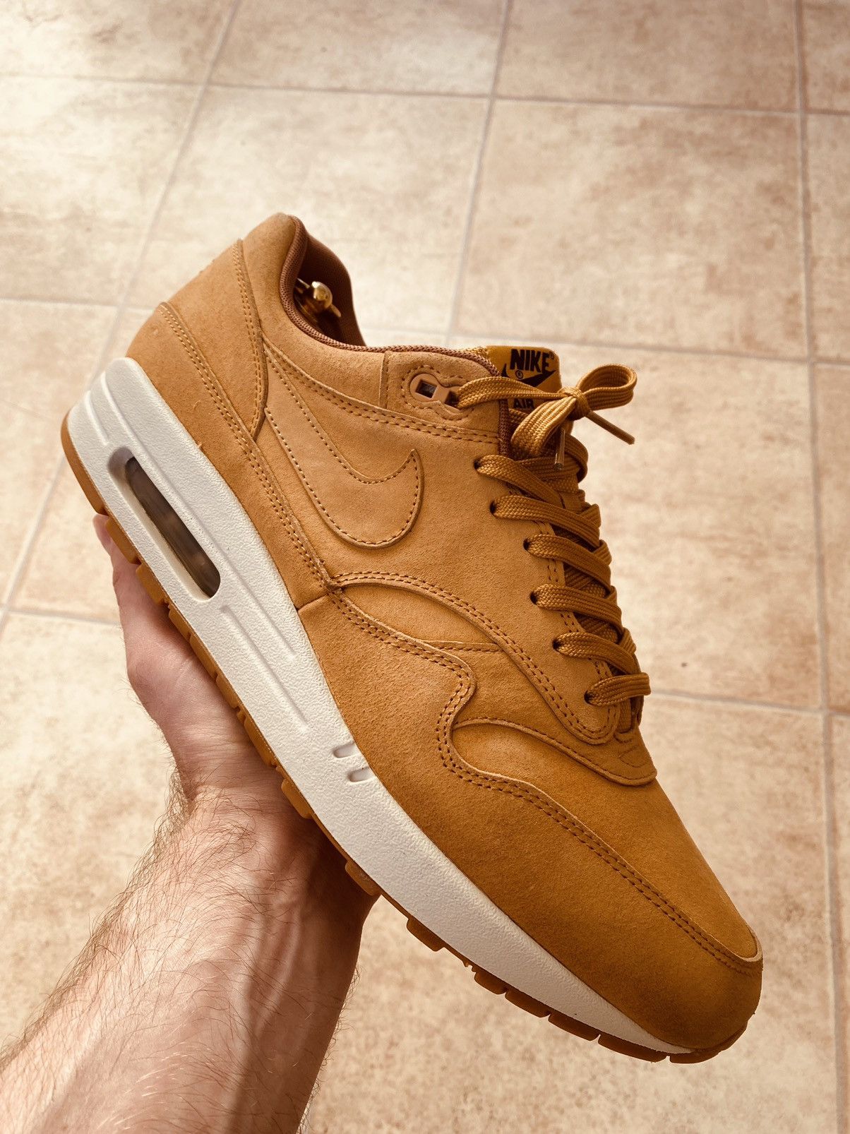 Nike × Parra × Patta NikeLab Air Max 1 Prm Wheat 2018 Concepts Atmos ACG Size US 12 / EU 45 - 8 Thumbnail