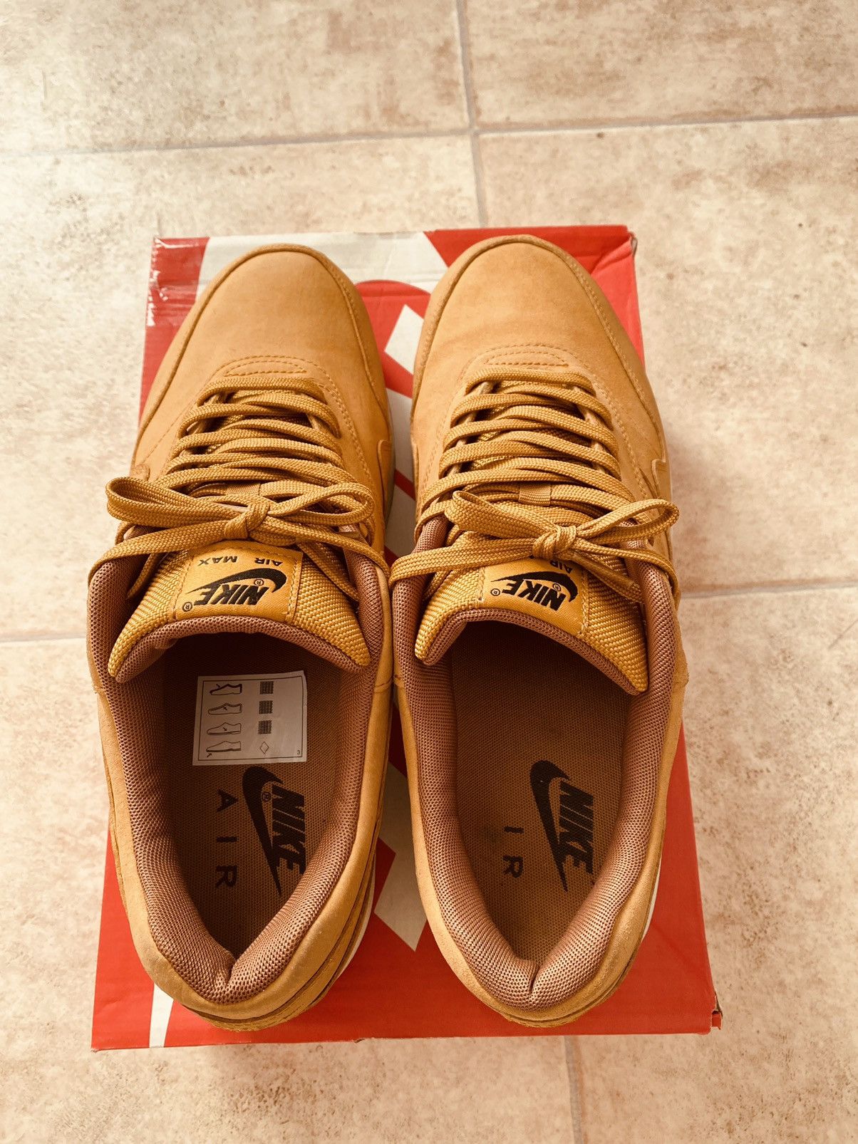 Nike × Parra × Patta NikeLab Air Max 1 Prm Wheat 2018 Concepts Atmos ACG Size US 12 / EU 45 - 7 Thumbnail