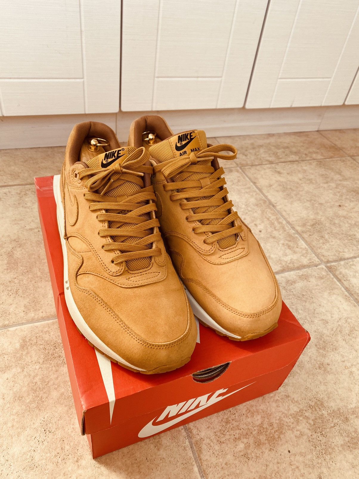 Nike × Parra × Patta NikeLab Air Max 1 Prm Wheat 2018 Concepts Atmos ACG Size US 12 / EU 45 - 13 Thumbnail
