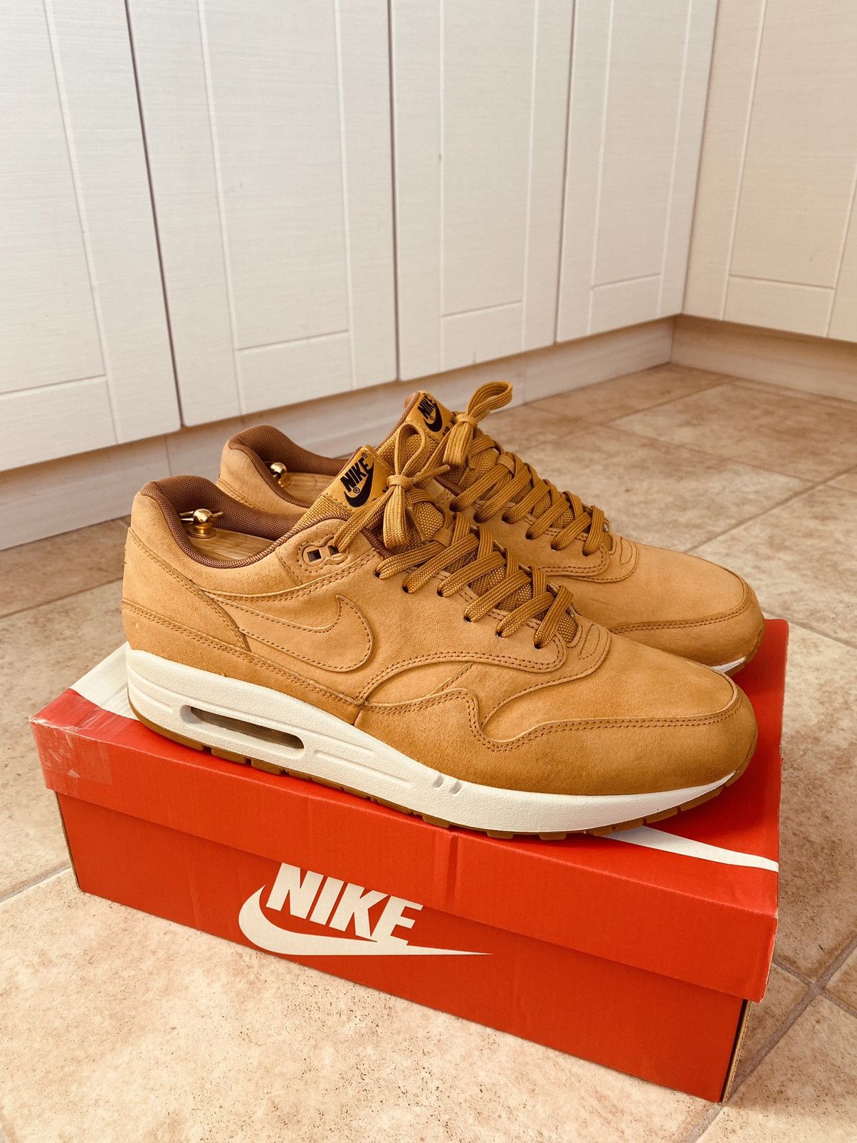 Nike × Parra × Patta NikeLab Air Max 1 Prm Wheat 2018 Concepts Atmos ACG Size US 12 / EU 45 - 4 Thumbnail