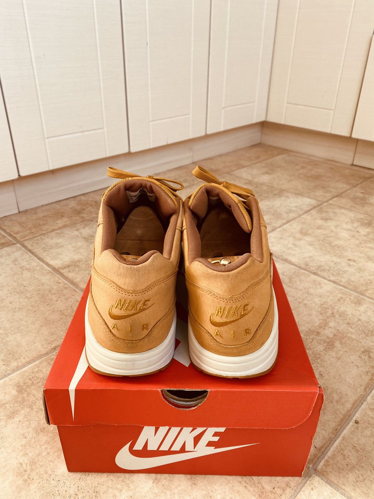 Nike × Parra × Patta NikeLab Air Max 1 Prm Wheat 2018 Concepts Atmos ACG Size US 12 / EU 45 - 19 Thumbnail