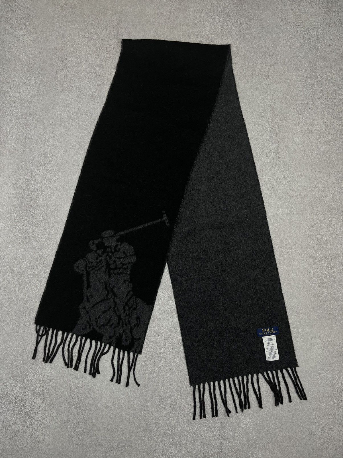 Polo Ralph Lauren Polo Ralph Lauren Wool Scarf Big Logo Size ONE SIZE - 2 Thumbnail