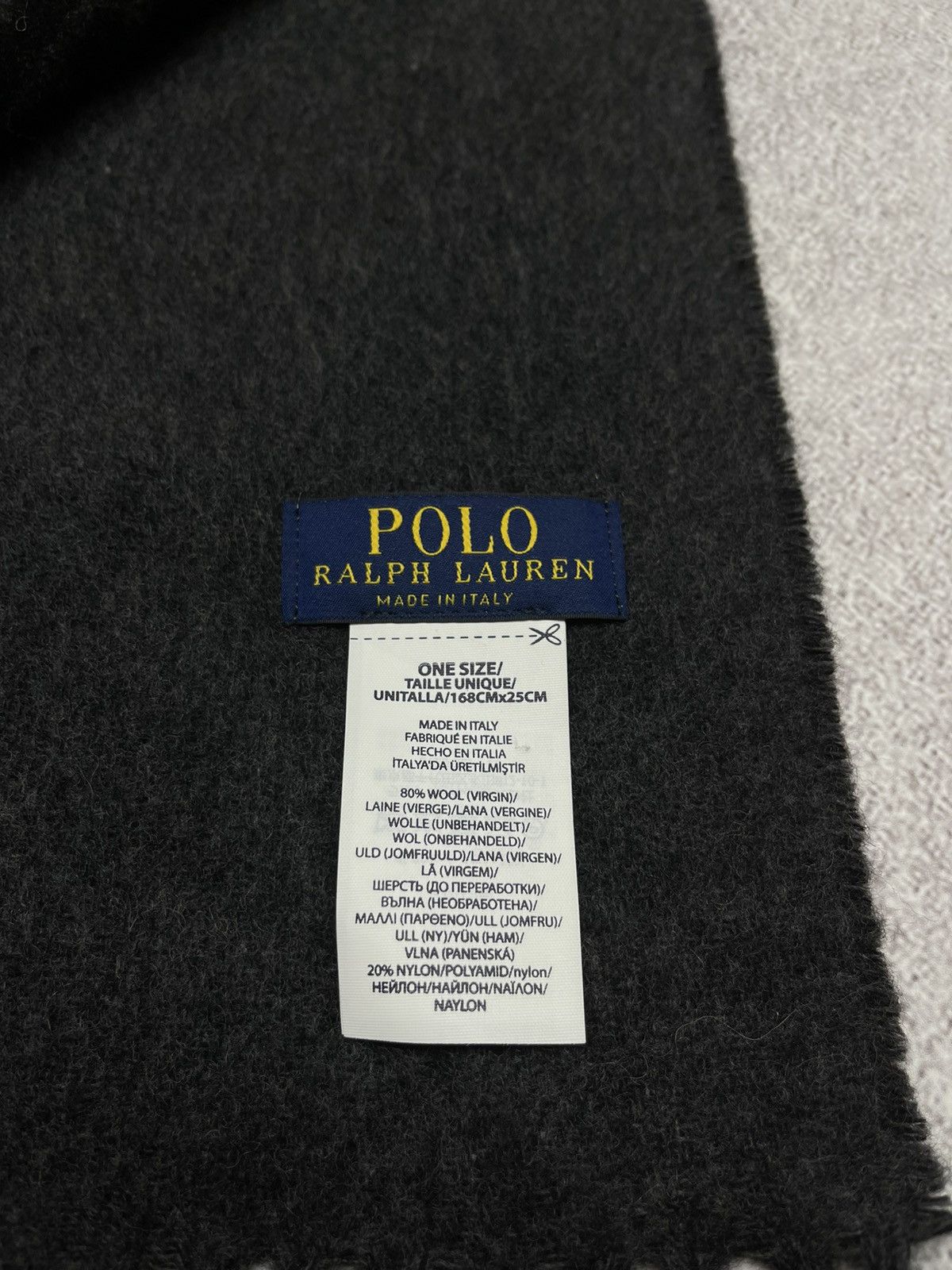 Polo Ralph Lauren Polo Ralph Lauren Wool Scarf Big Logo Size ONE SIZE - 5 Thumbnail