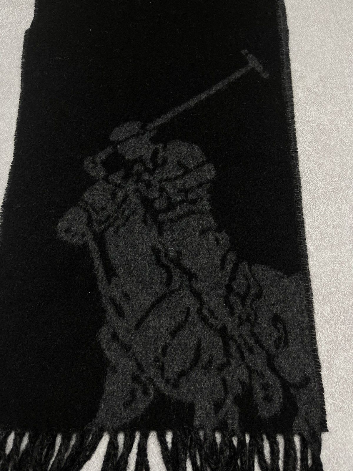 Polo Ralph Lauren Polo Ralph Lauren Wool Scarf Big Logo Size ONE SIZE - 4 Thumbnail