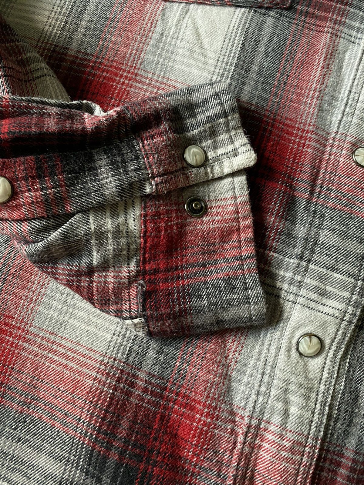 Carhartt Y2K Carhartt Red Plaid Work Shirt black white button down Size US L / EU 52-54 / 3 - 4 Thumbnail