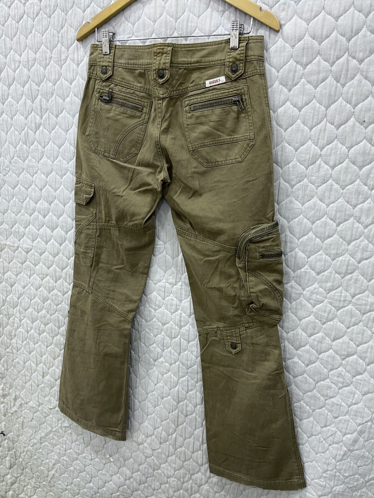 Guess × Hypebeast (Ttt). GUESS JEANS HYPEBEAST TACTICAL FLARE PANTS Size 30" / US 8 / IT 44 - 5 Thumbnail