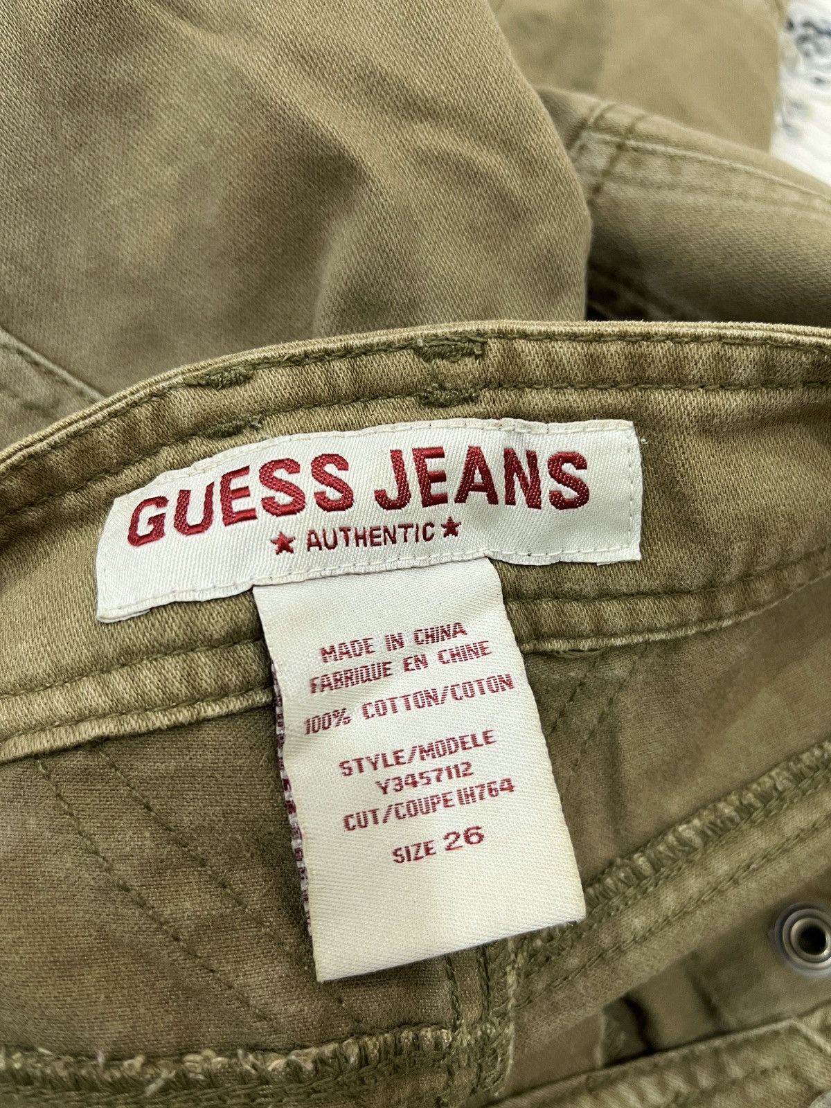 Guess × Hypebeast (Ttt). GUESS JEANS HYPEBEAST TACTICAL FLARE PANTS Size 30" / US 8 / IT 44 - 6 Thumbnail