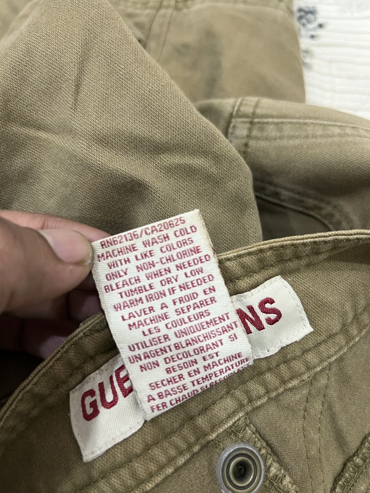 Guess × Hypebeast (Ttt). GUESS JEANS HYPEBEAST TACTICAL FLARE PANTS Size 30" / US 8 / IT 44 - 7 Thumbnail