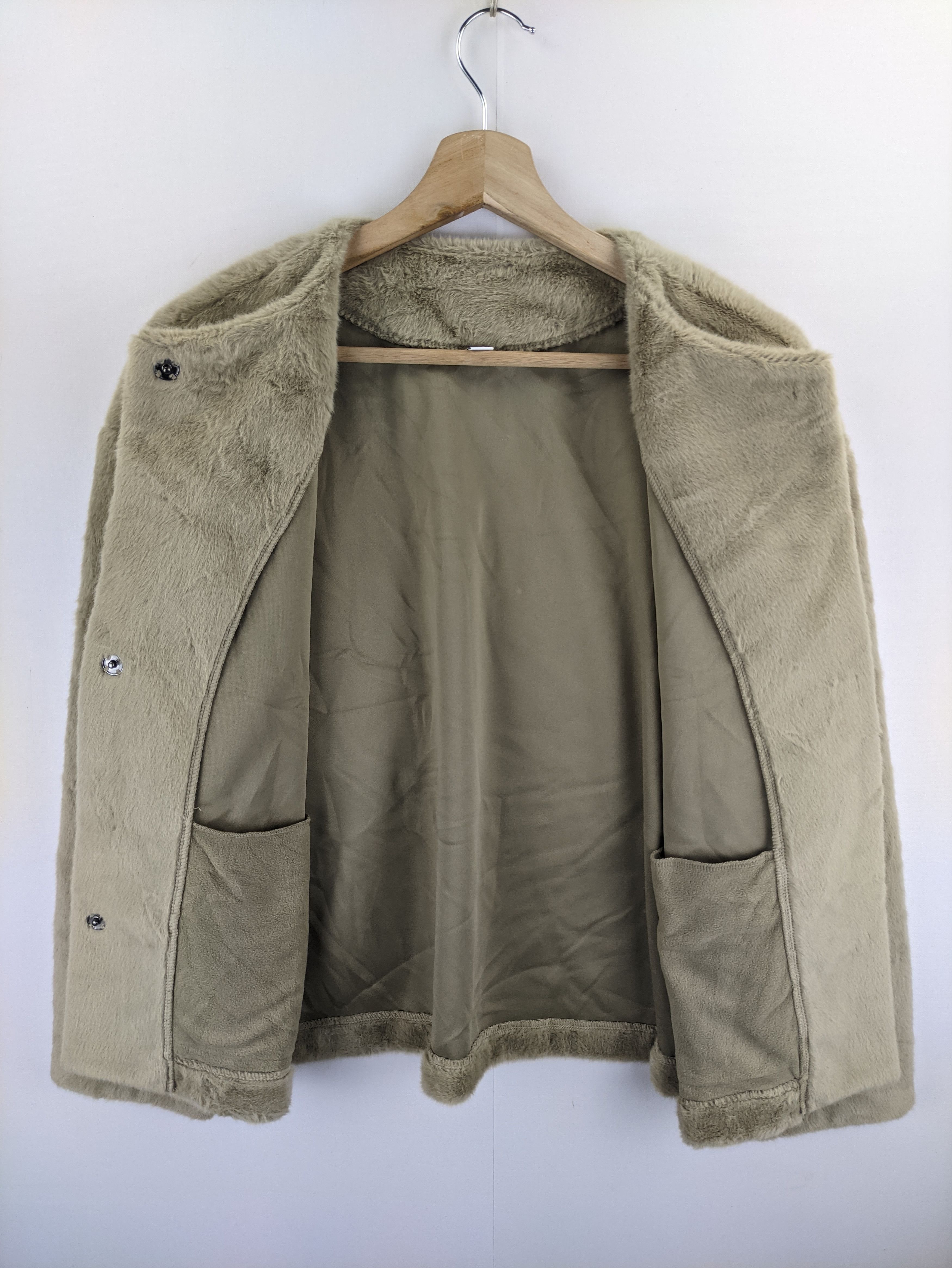 Japanese Brand Steals🔥Fraux Fur Cropped Cardigan by Uniqlo Size M / US 6-8 / IT 42-44 - 5 Thumbnail