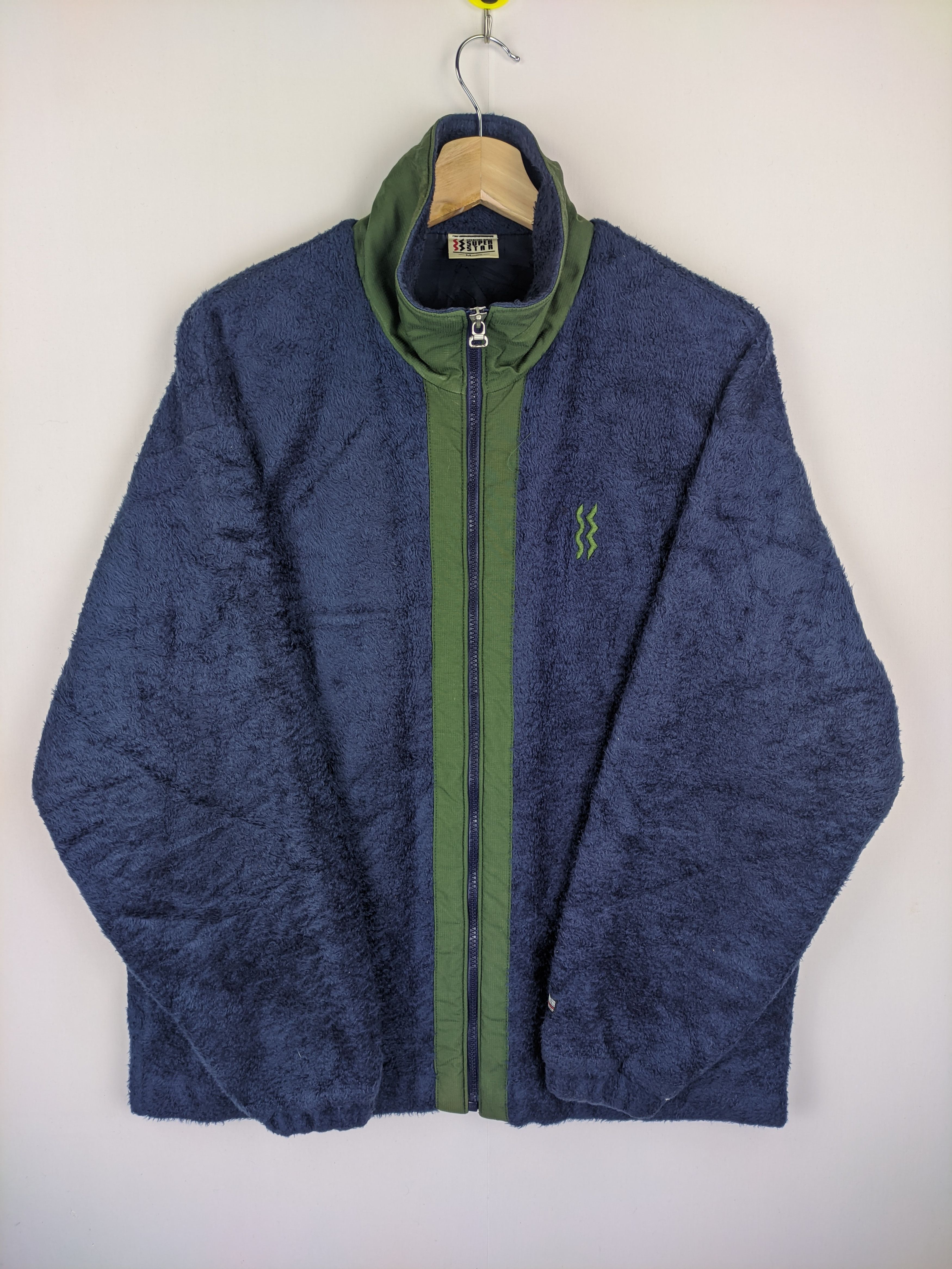 Mizuno Steals🔥Fleece Jacket Zip Up by Mizuno Superstar Size US M / EU 48-50 / 2 - 10 Thumbnail
