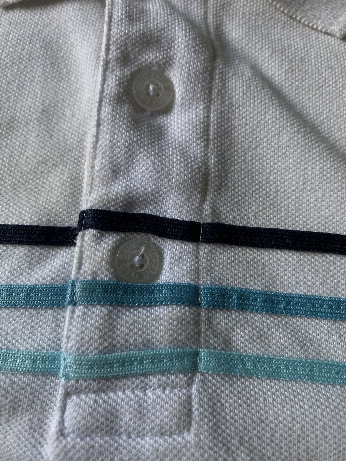 Yves Saint Laurent Yves Saint Laurent Polo T-shirt big logo Size US L / EU 52-54 / 3 - 9 Thumbnail