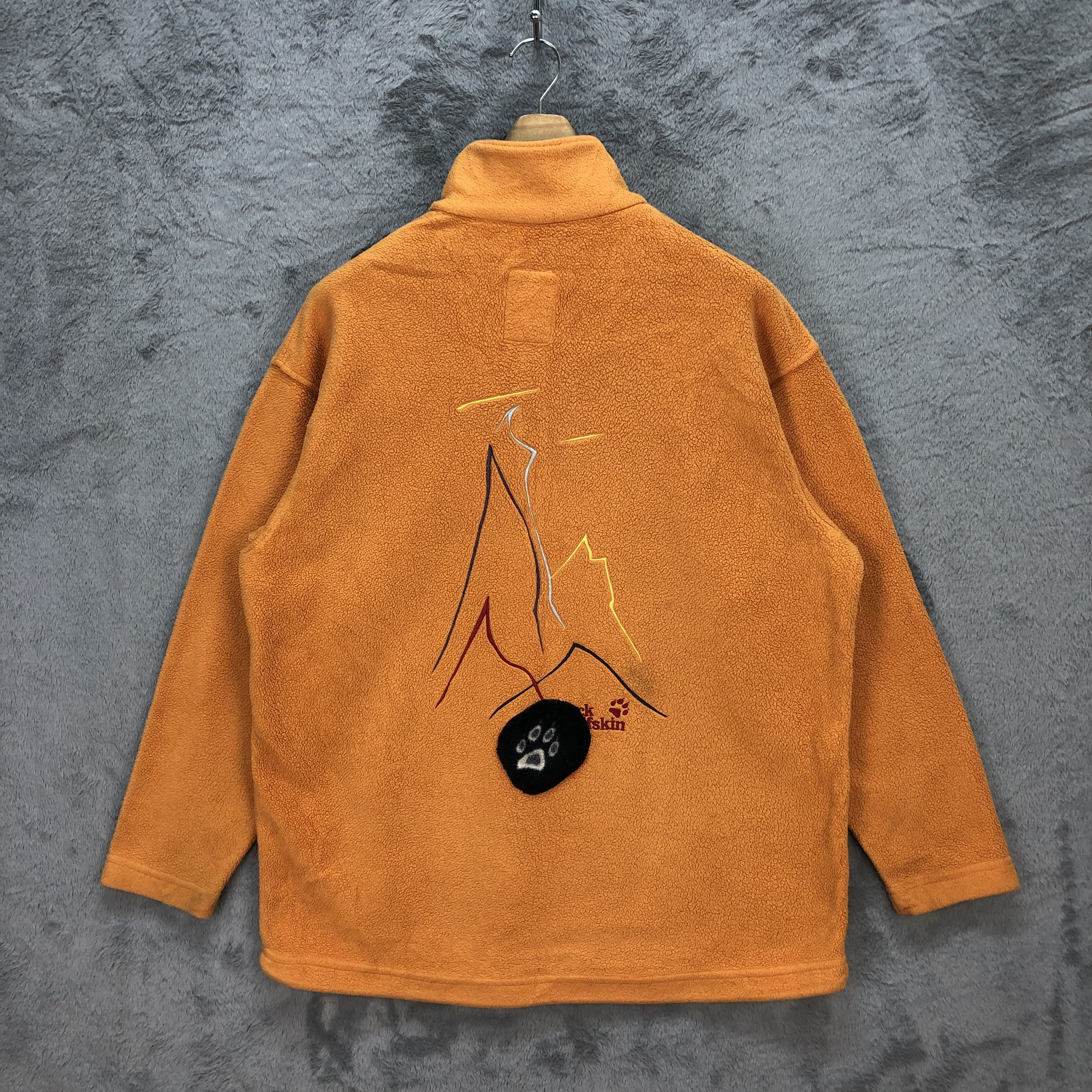 Jack Wolfskin Vintage Jack Wolfskins Polartec Pullover Fleece #5966-19 Size US L / EU 52-54 / 3 - 13 Thumbnail