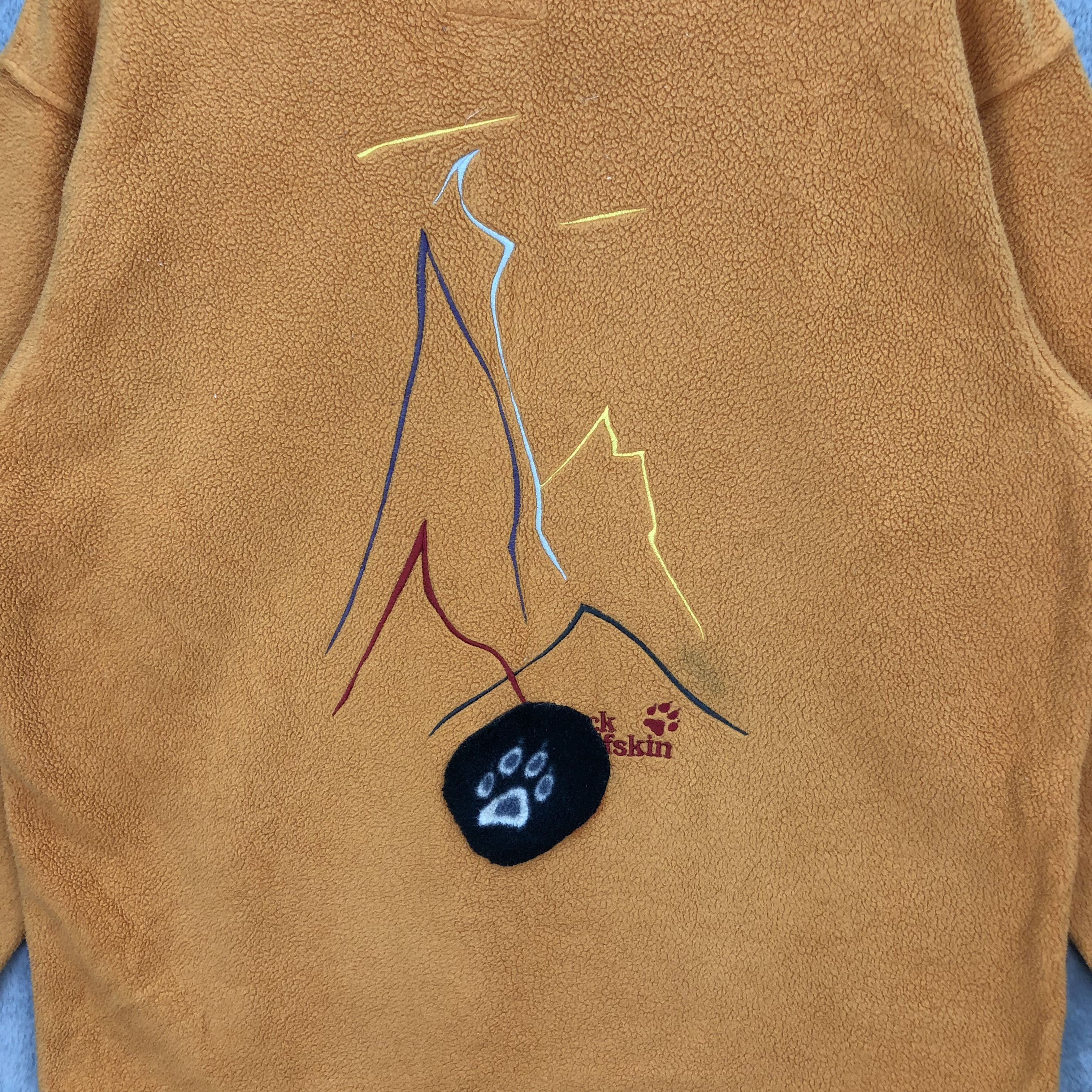 Jack Wolfskin Vintage Jack Wolfskins Polartec Pullover Fleece #5966-19 Size US L / EU 52-54 / 3 - 14 Thumbnail