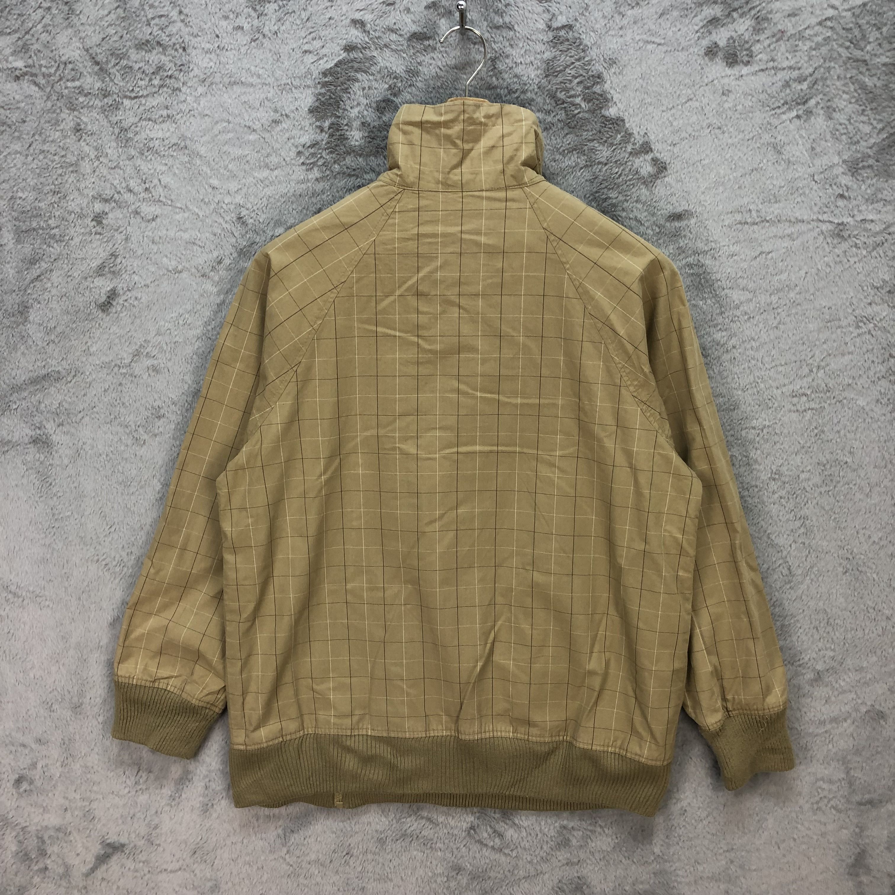 Japanese Brand Asymmetric Monkey Pockey Check / Plaid Jacket #5959-215 Size US M / EU 48-50 / 2 - 11 Thumbnail