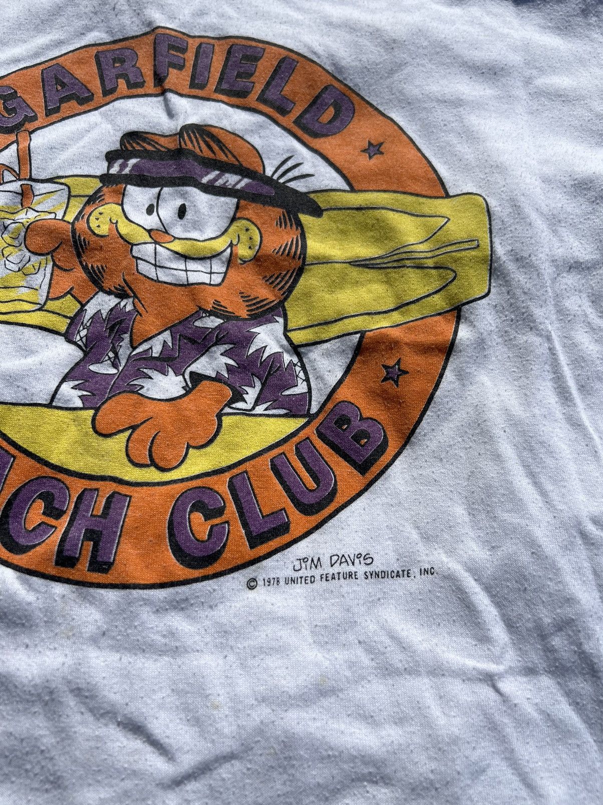 Japanese Brand Vintage Garfield T-shirt 80s American Wear Y2K Casual Style Size US M / EU 48-50 / 2 - 5 Thumbnail
