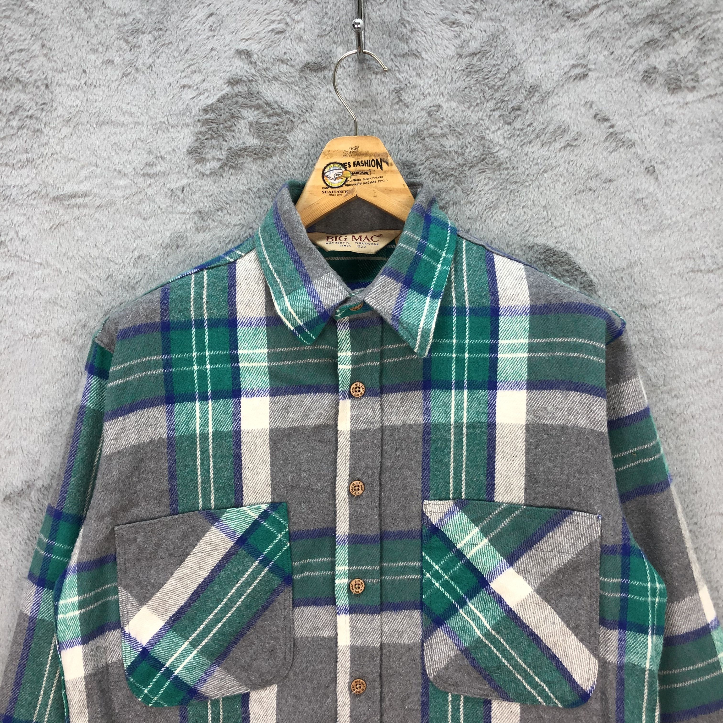 Big Mac Vintage Big Mac Flannel #5962-215 Size US M / EU 48-50 / 2 - 2 Thumbnail