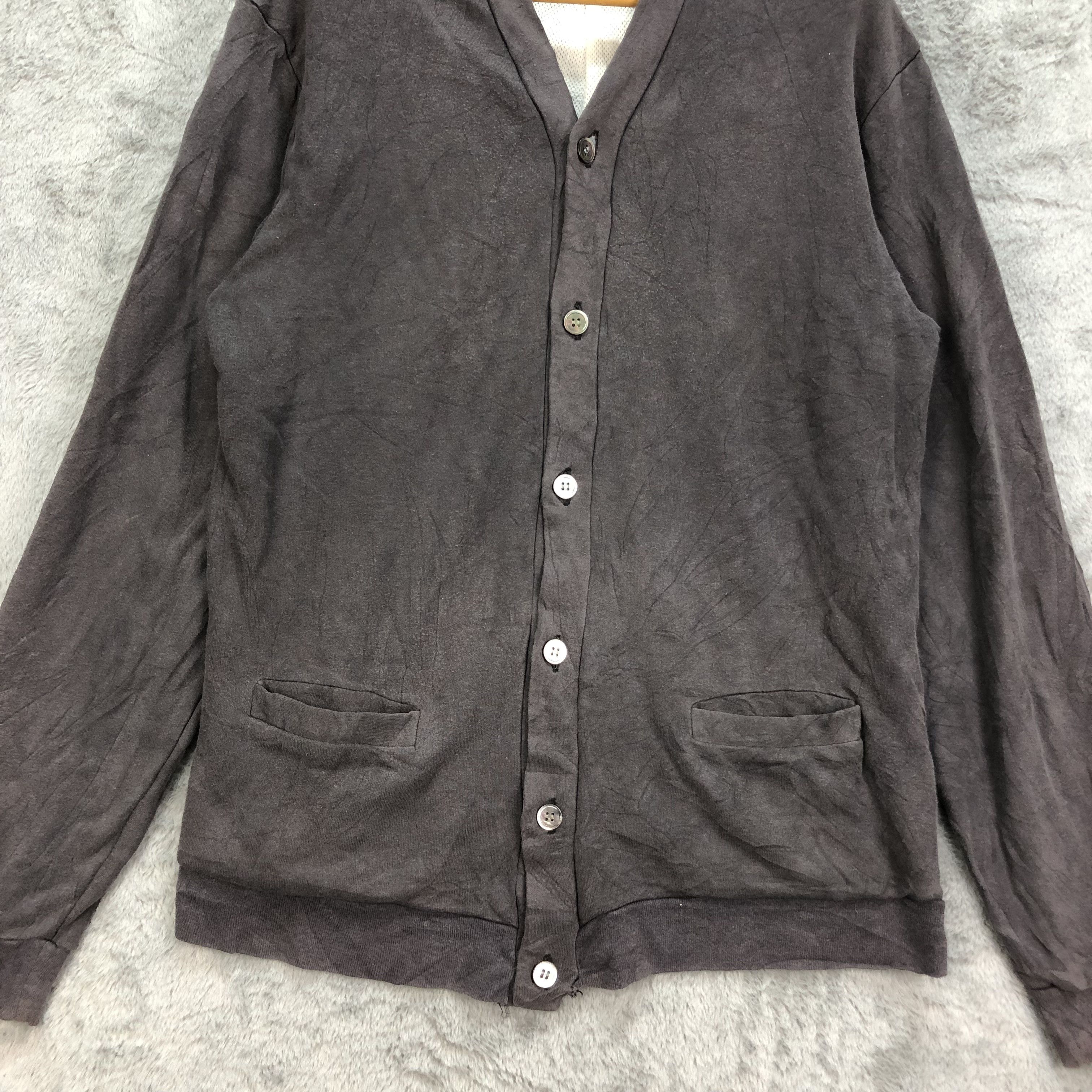 Essentials essential+S. Made in Japan Cardigan / Sweater #5006-25 Size US L / EU 52-54 / 3 - 3 Thumbnail