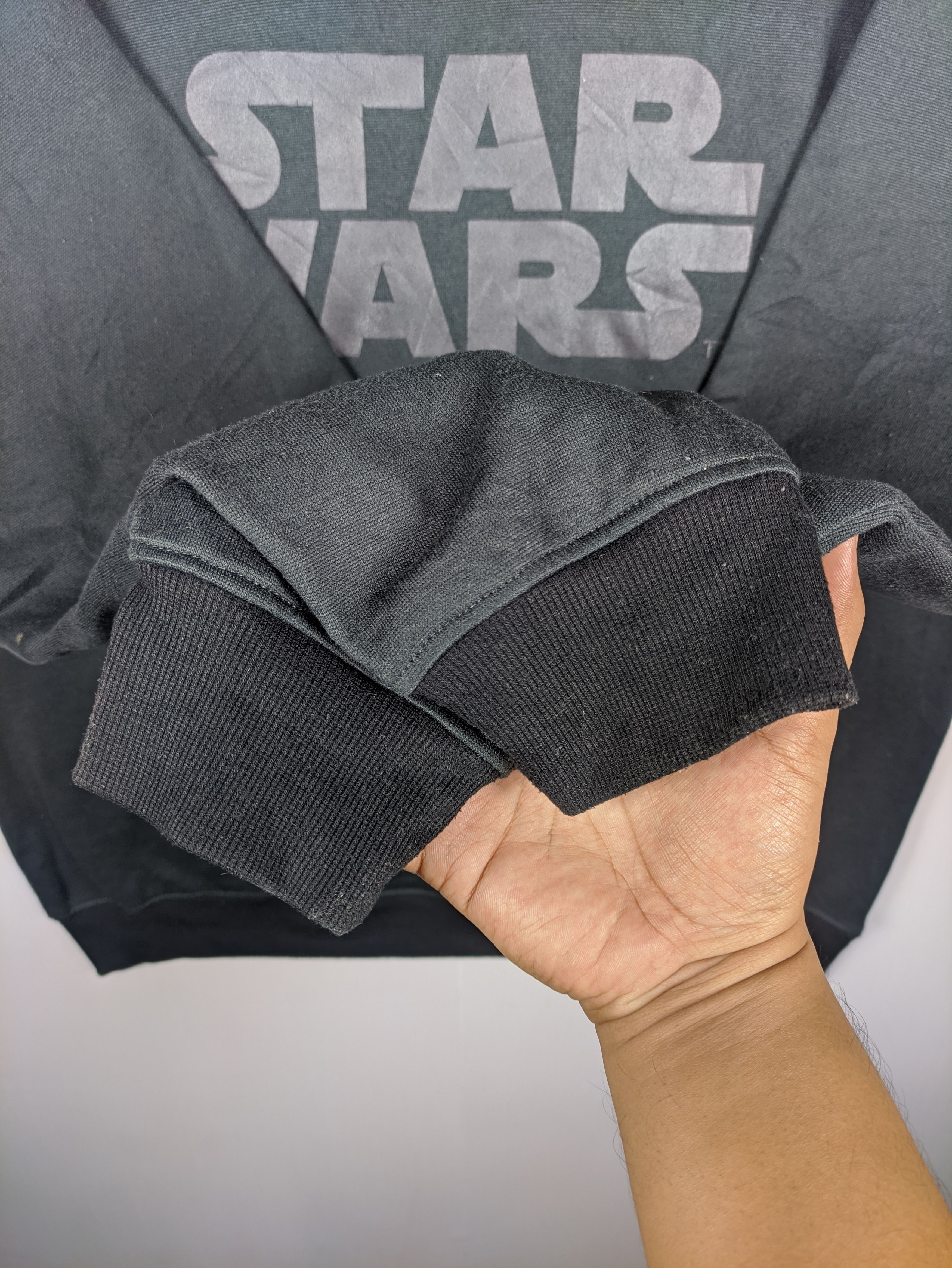 Cartoon Network × Star Wars Steals🔥Star Wars Sweatshirt Big Logo Size US XL / EU 56 / 4 - 6 Thumbnail