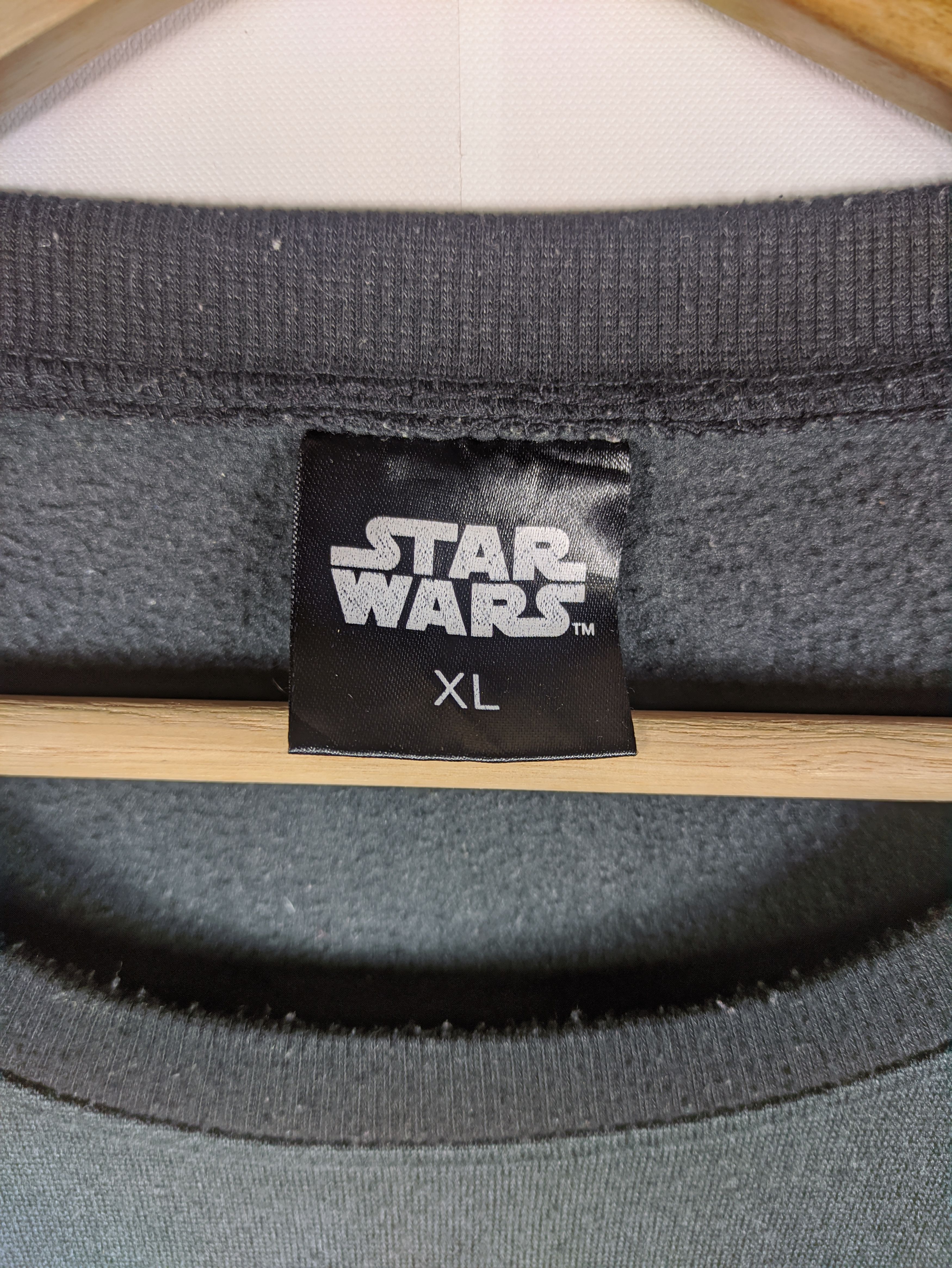 Cartoon Network × Star Wars Steals🔥Star Wars Sweatshirt Big Logo Size US XL / EU 56 / 4 - 3 Thumbnail